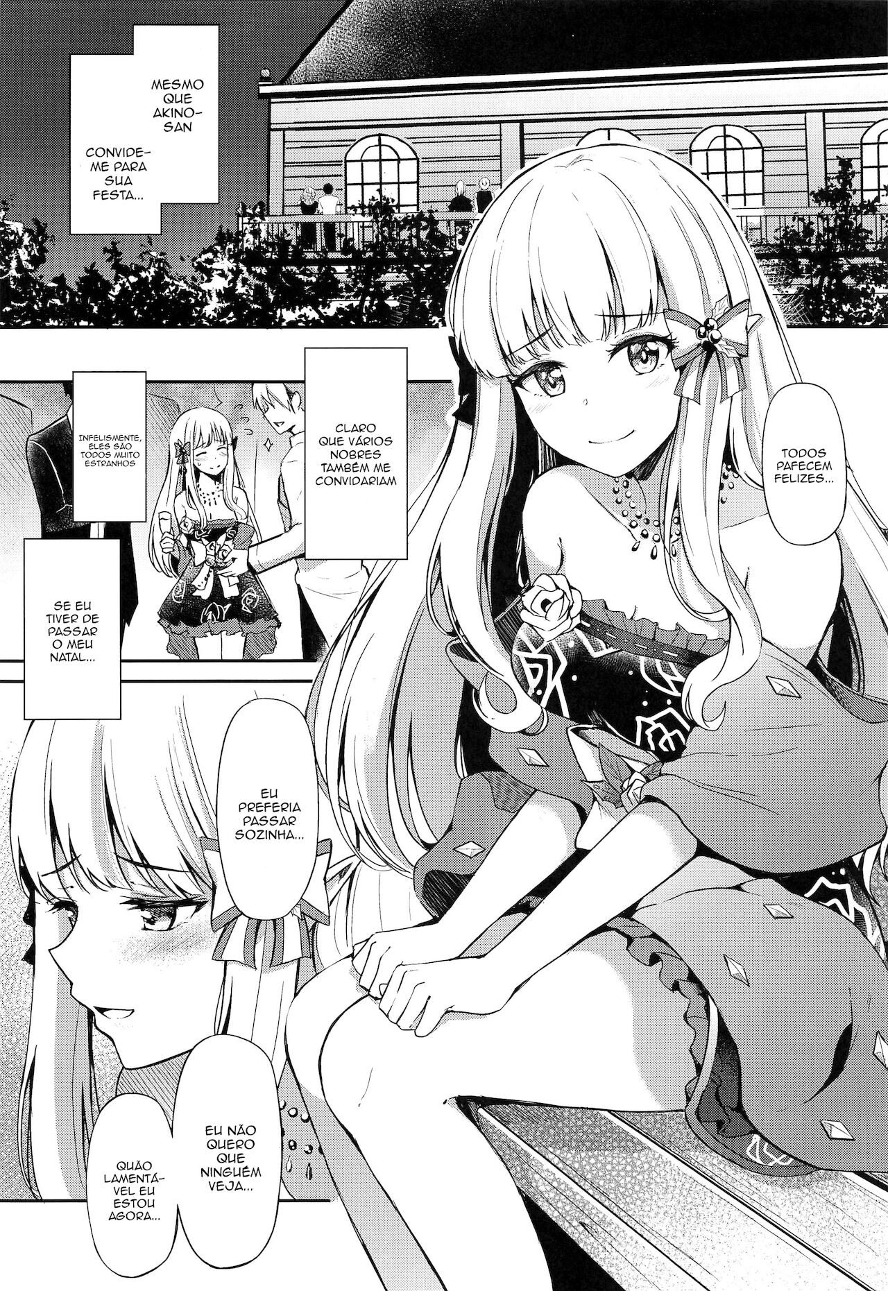 (GW Chou Doujinsai) [Koniro Kajitsu (KonKa)] Saren no Love Rose (Princess Connect! ReDive) [portuguese-BR] [Sammael Macron] 图片编号 4