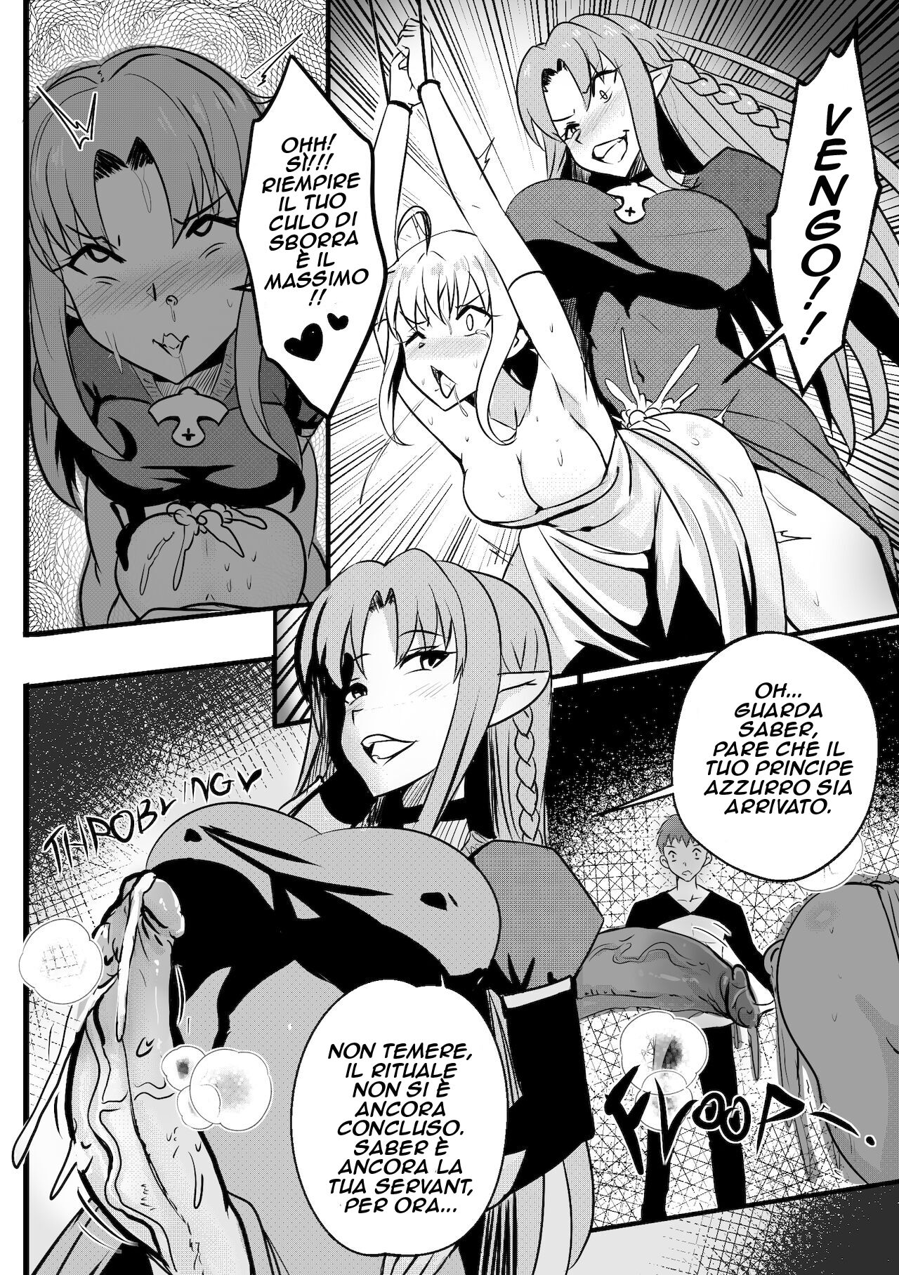 [Merkonig] B-Trayal 34 + Extras (Fate/stay night) [Italian] [Decensored] [IcyPolarGuy] image number 4