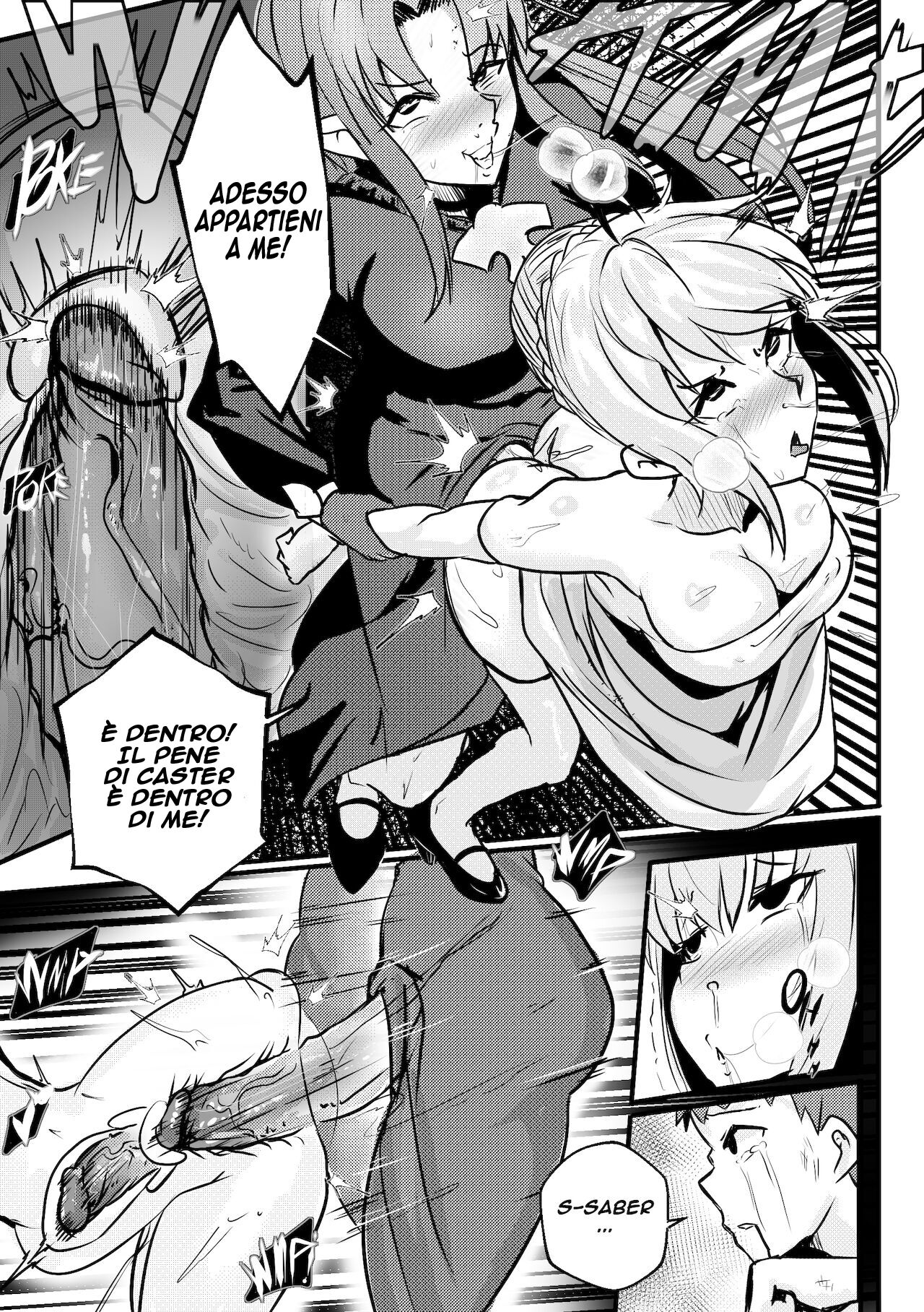 [Merkonig] B-Trayal 34 + Extras (Fate/stay night) [Italian] [Decensored] [IcyPolarGuy] image number 9