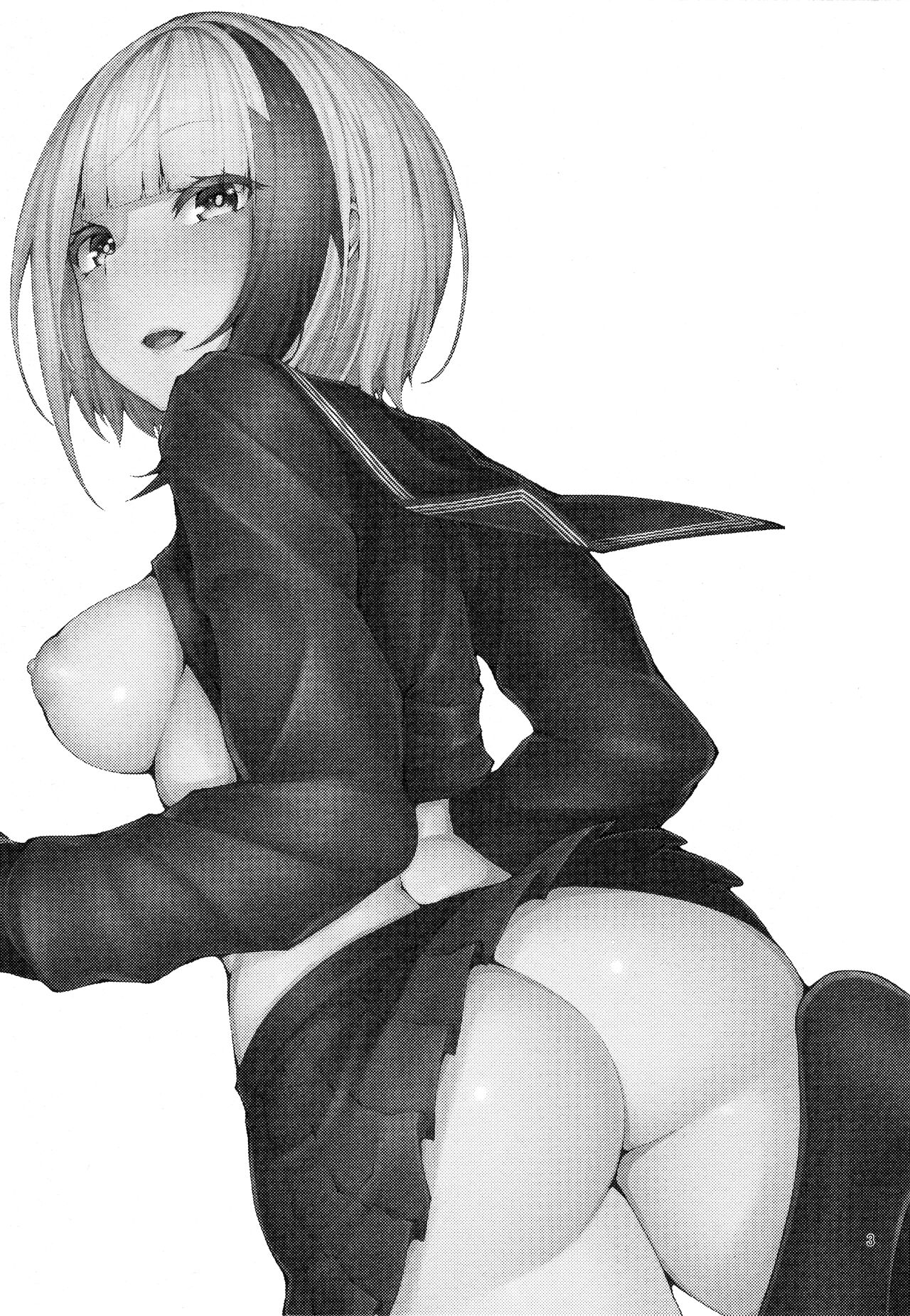 (C97) [Germanium Detroit (Miso Tanuki Inka Teitoku)] Seifuku de Imouto na Kansen wa Osuki Desuka? (Azur Lane) 图片编号 2