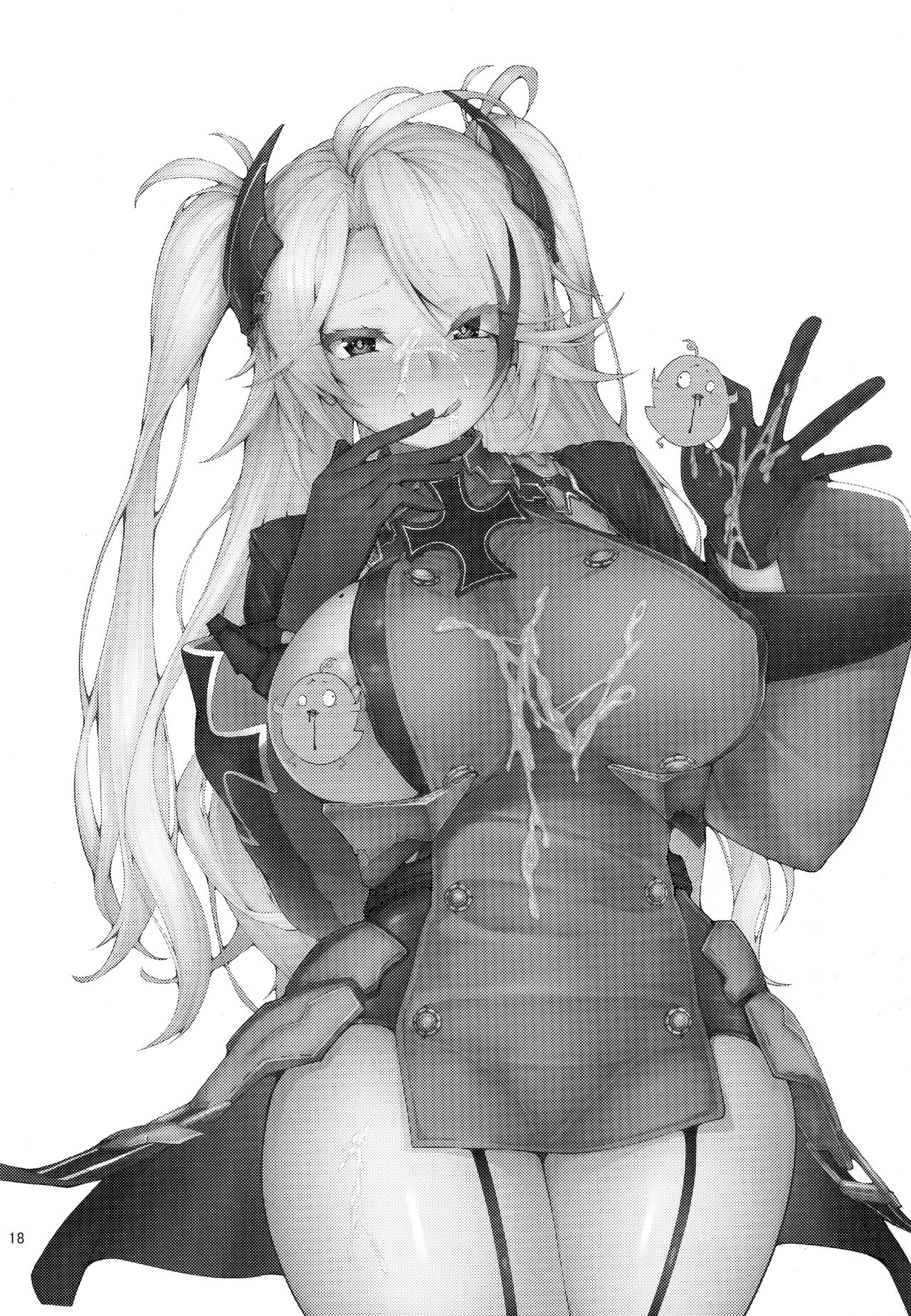 (COMIC1☆17) [Germanium Detroit (Miso Tanuki Inka Teitoku)] Watashi wo Honki ni Saseta no wa Dare na no Kashira? Refine (Azur Lane) image number 17