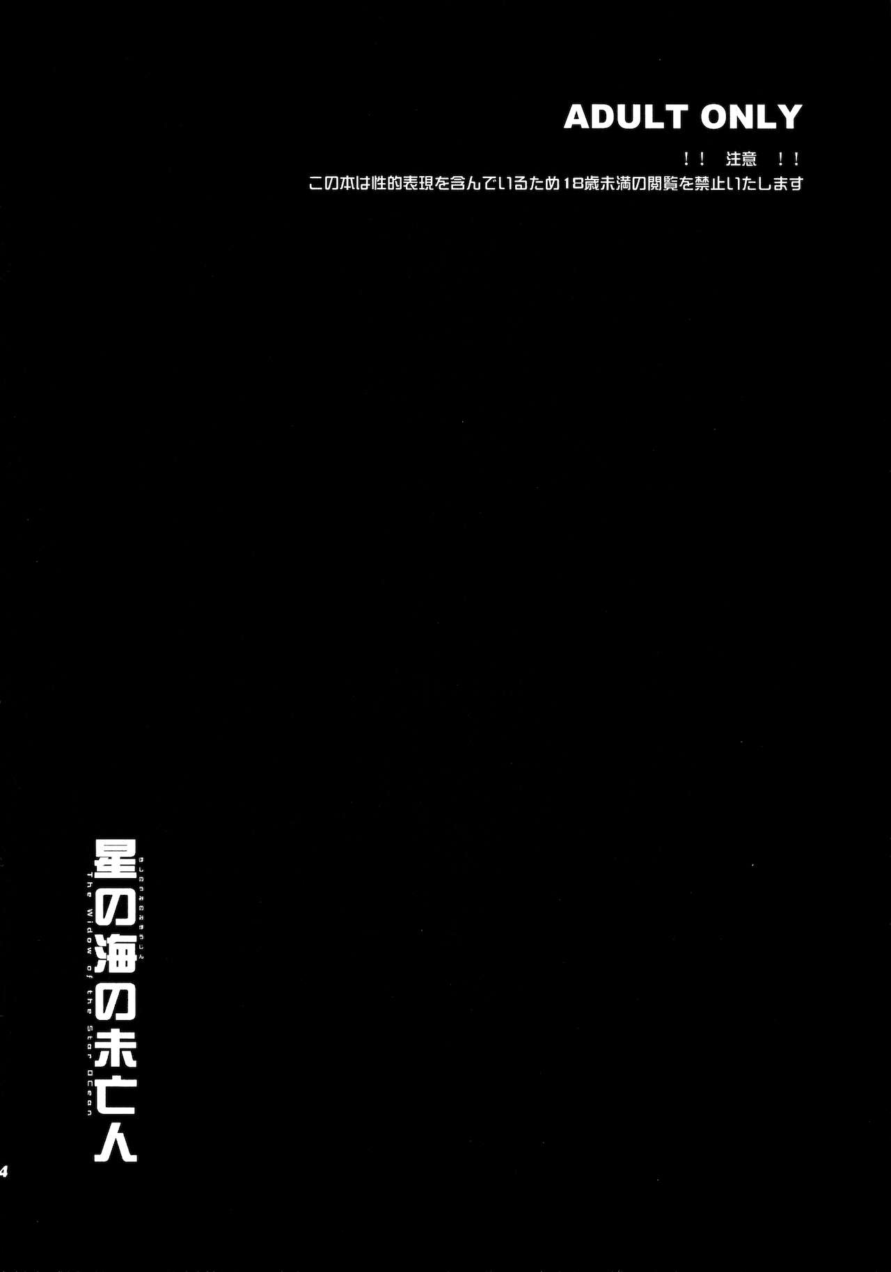 (COMIC1☆3) [Todd Special (Todd Oyamada)] Hoshi no Umi no Miboujin - The Widow of The Star Ocean (Star Ocean 4: The Last Hope) 画像番号 3