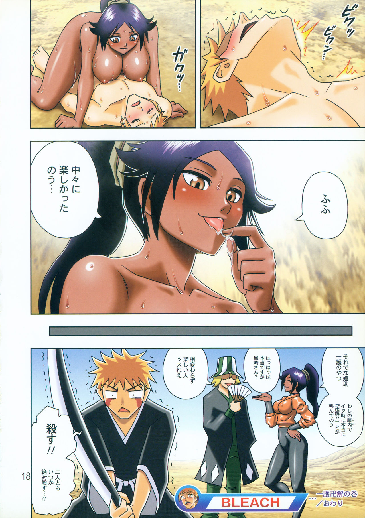 (C71) [Muchi Muchi 7 (Hikami Dan)] Muchi Muchi Angel Vol. 13 (Bleach) numero di immagine  19