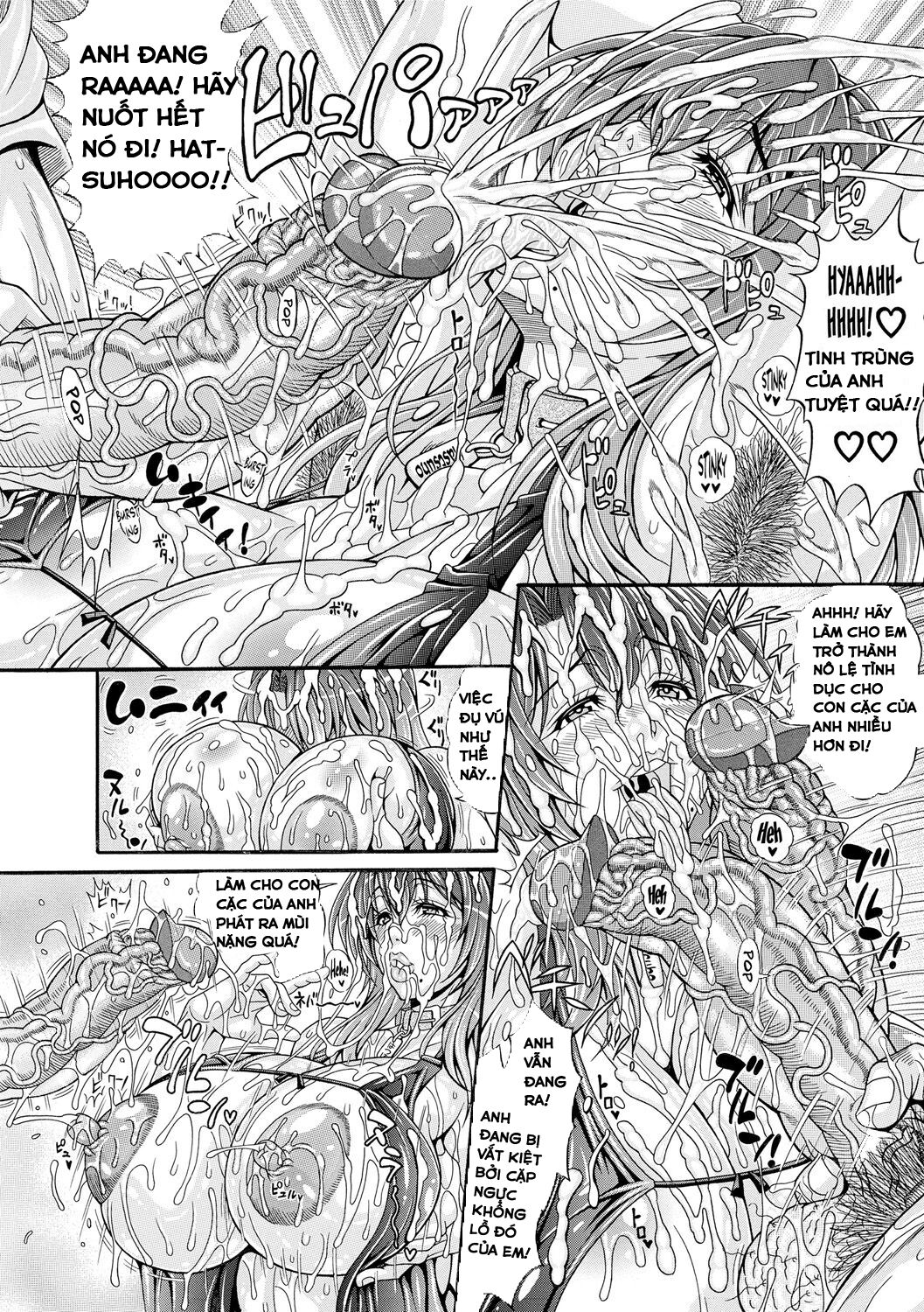 [Andou Hiroyuki] Hatsuho no Onegai (Pakopako Bitch ~Megamori! Mashimashi! Dosukebe Niku~) [Vietnamese Tiếng Việt] [Decensored] 画像番号 16