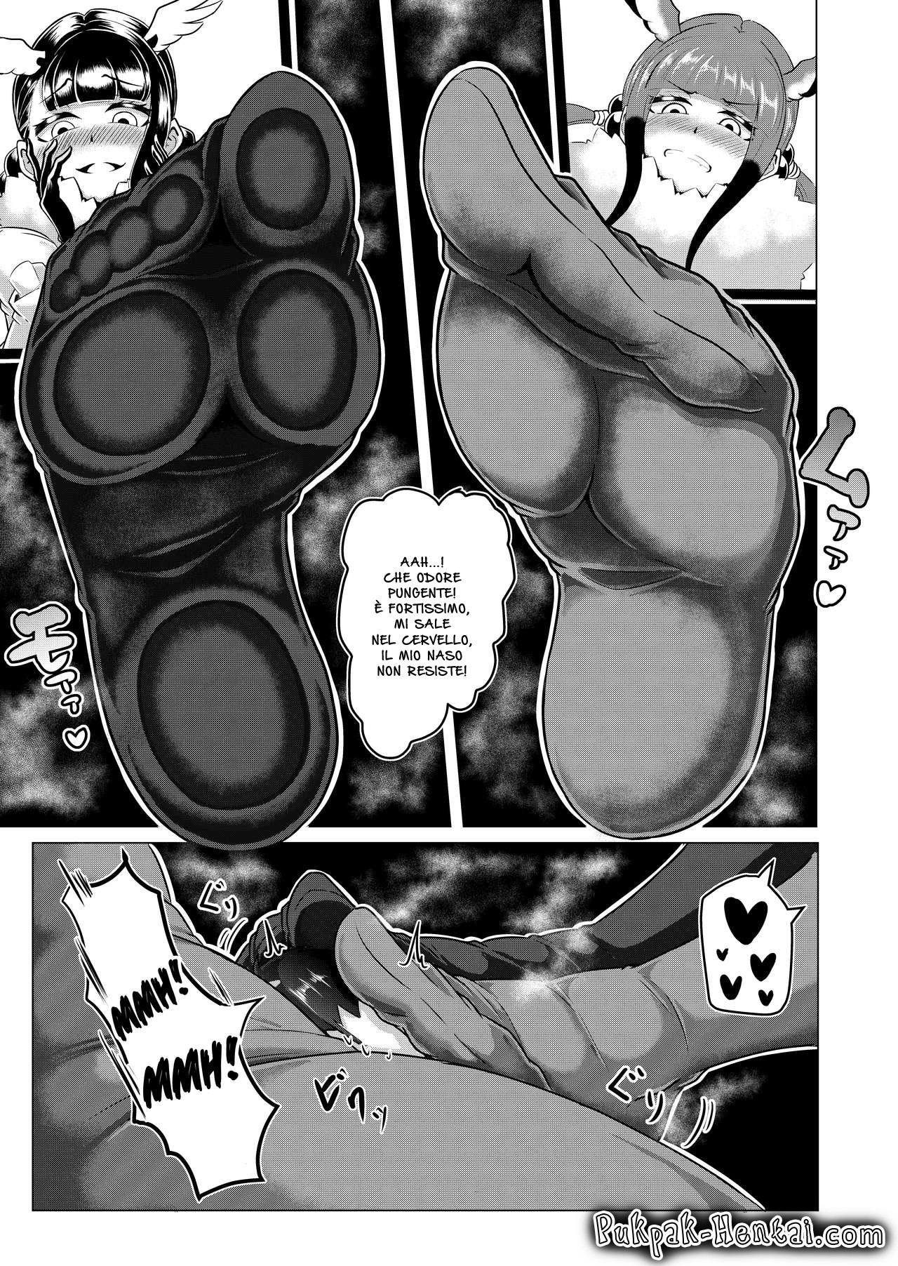 [Kaoritatsu Chaya (Ocha no Degarashi)] Hogushi-ya Kemono [Ashishuu Hen] | Massaggi Bestiali [Aroma Di Piedi Edition] (Kemono Friends) [Italian] [Pukpak] 이미지 번호 9