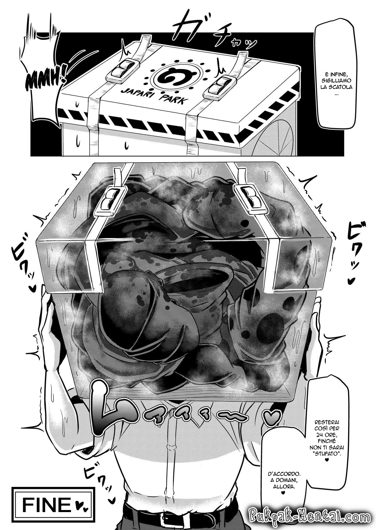 [Kaoritatsu Chaya (Ocha no Degarashi)] Hogushi-ya Kemono [Ashishuu Hen] | Massaggi Bestiali [Aroma Di Piedi Edition] (Kemono Friends) [Italian] [Pukpak] 이미지 번호 31