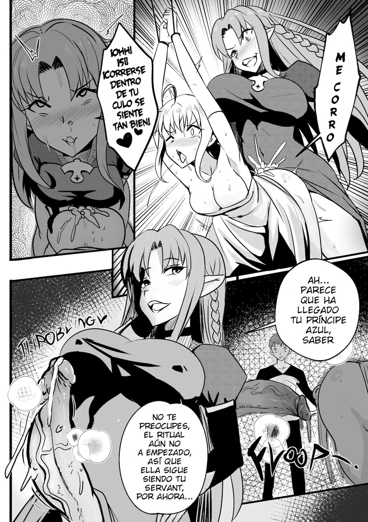 [Merkonig] B-Trayal 34 + Extras (Fate/stay night) [Spanish] [sin censura] 画像番号 5