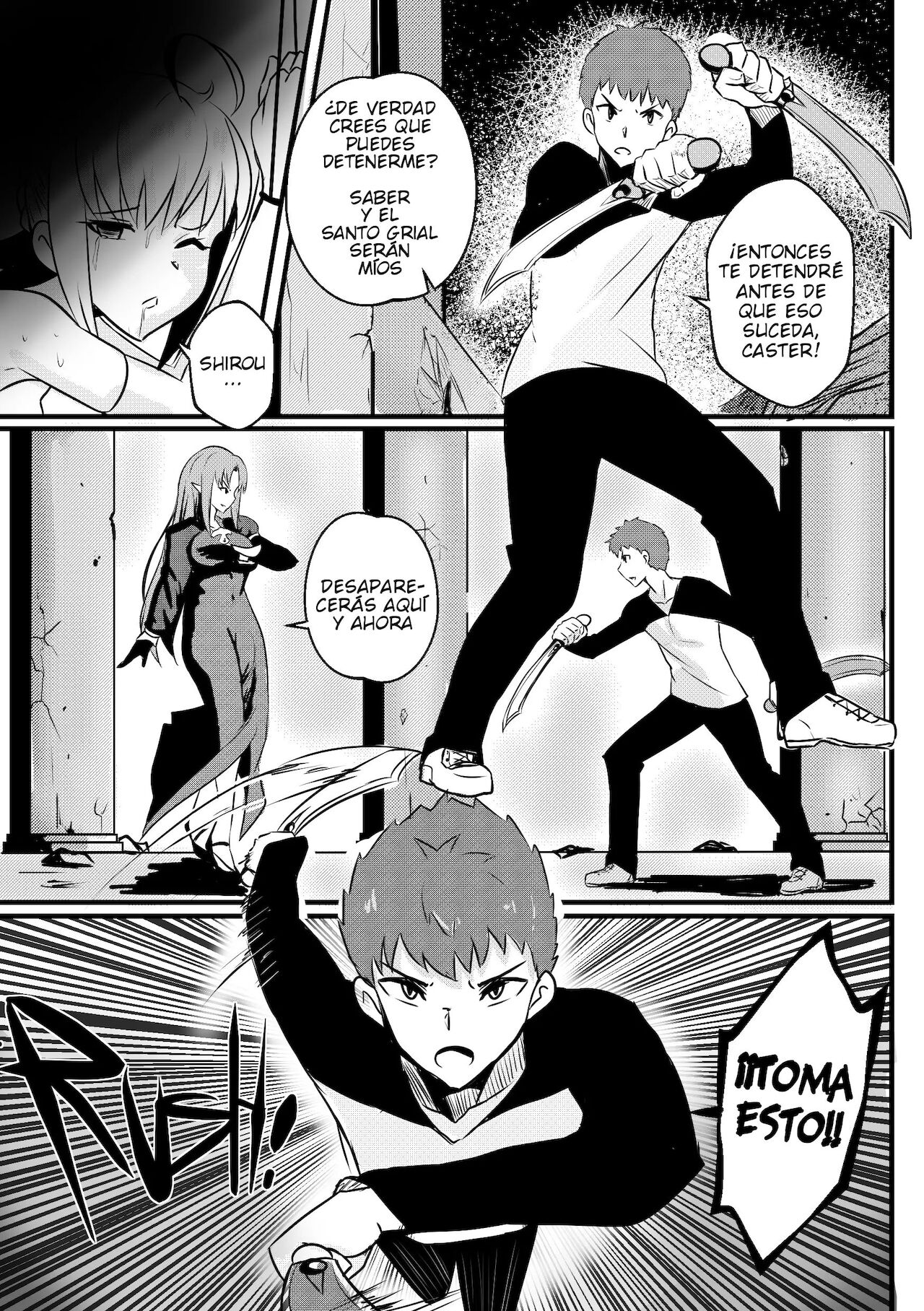 [Merkonig] B-Trayal 34 + Extras (Fate/stay night) [Spanish] [sin censura] 画像番号 6