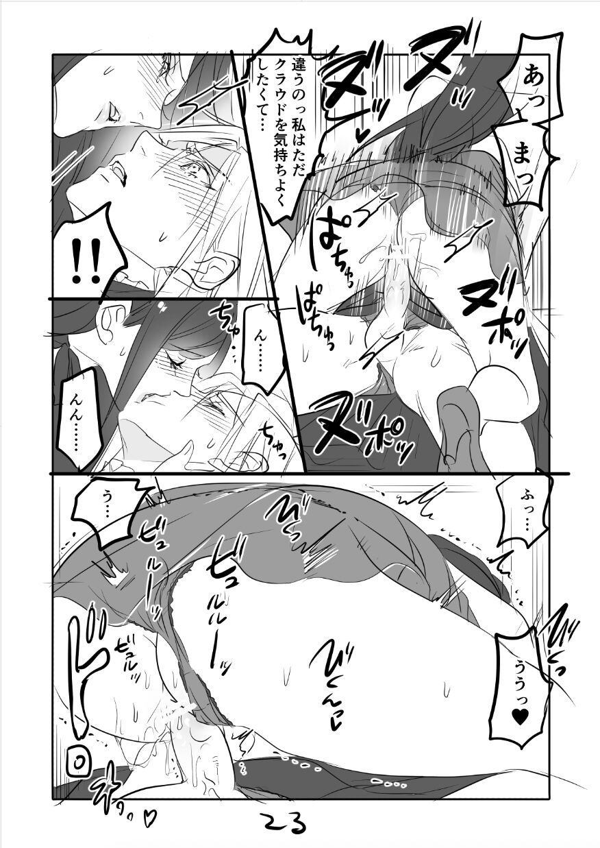 [Sakura Syoji] FF7R AeCloTi Manga 2 (Final Fantasy VII) 图片编号 23