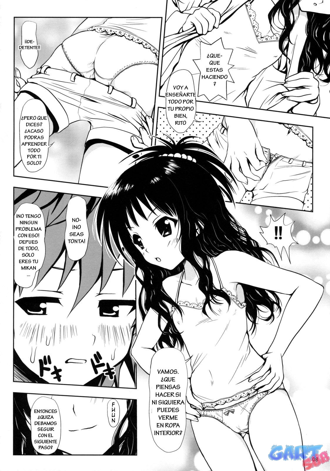(SC39) [Shiawase Kanmiryou (Yuki Tomoshi)] R Mikan (To LOVE-Ru) [Spanish] [Gart Sub] numero di immagine  7