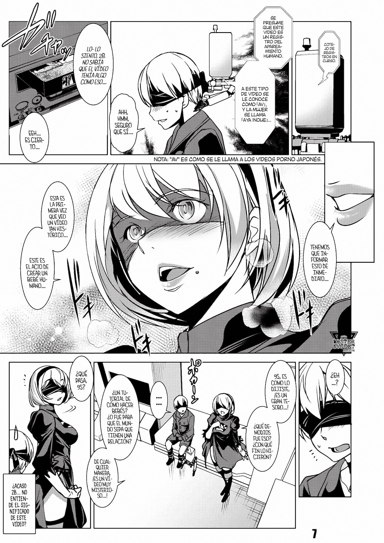 (C93) [Haiiro Koubou (Amano Kazumi) [Harmoniodeon] (NieR:Automata) [Spanish] [Mister Nugget] 6eme image