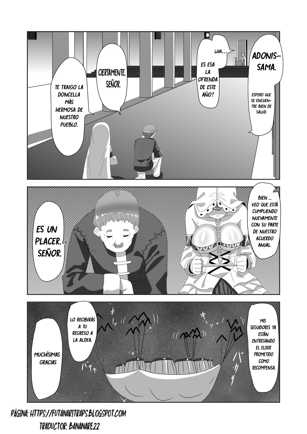 Shota Kyuuketsuki to Ikenie no Futanari Ookamihime Vampire Shota and Sacrificial Futanari She-Werewolf (apacchi) ESP 5eme image