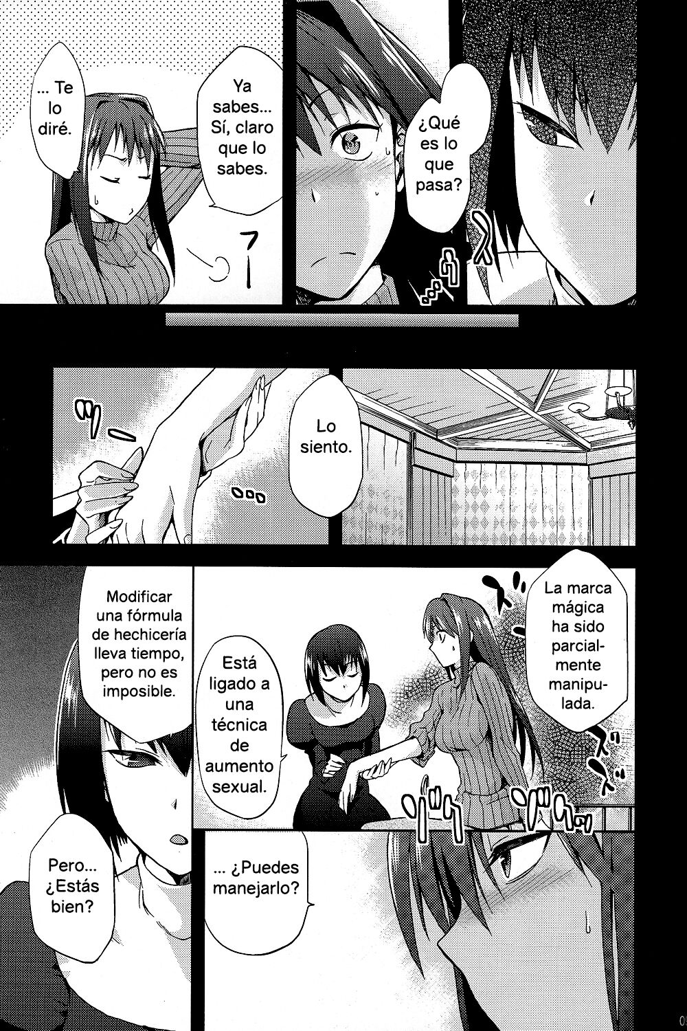 (COMIC1☆7) [Jyouren Kishidan (Kiasa, Wayanajin)] Aoko BLUE 2 (Mahou Tsukai no Yoru) [Spanish] 이미지 번호 8