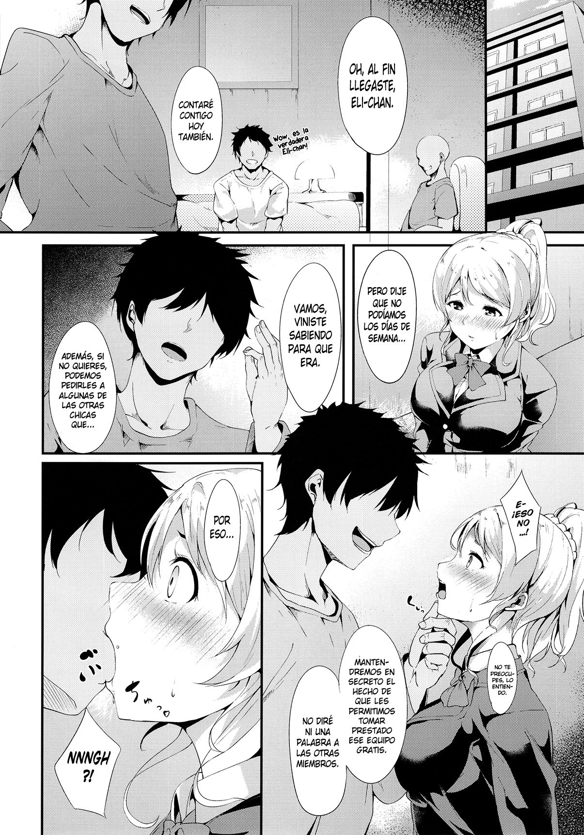 (Anata to Love Live! 4) [Ringoya (Alp)] Eli-chi no Pelmeni (Love Live!) [Spanish] imagen número 5