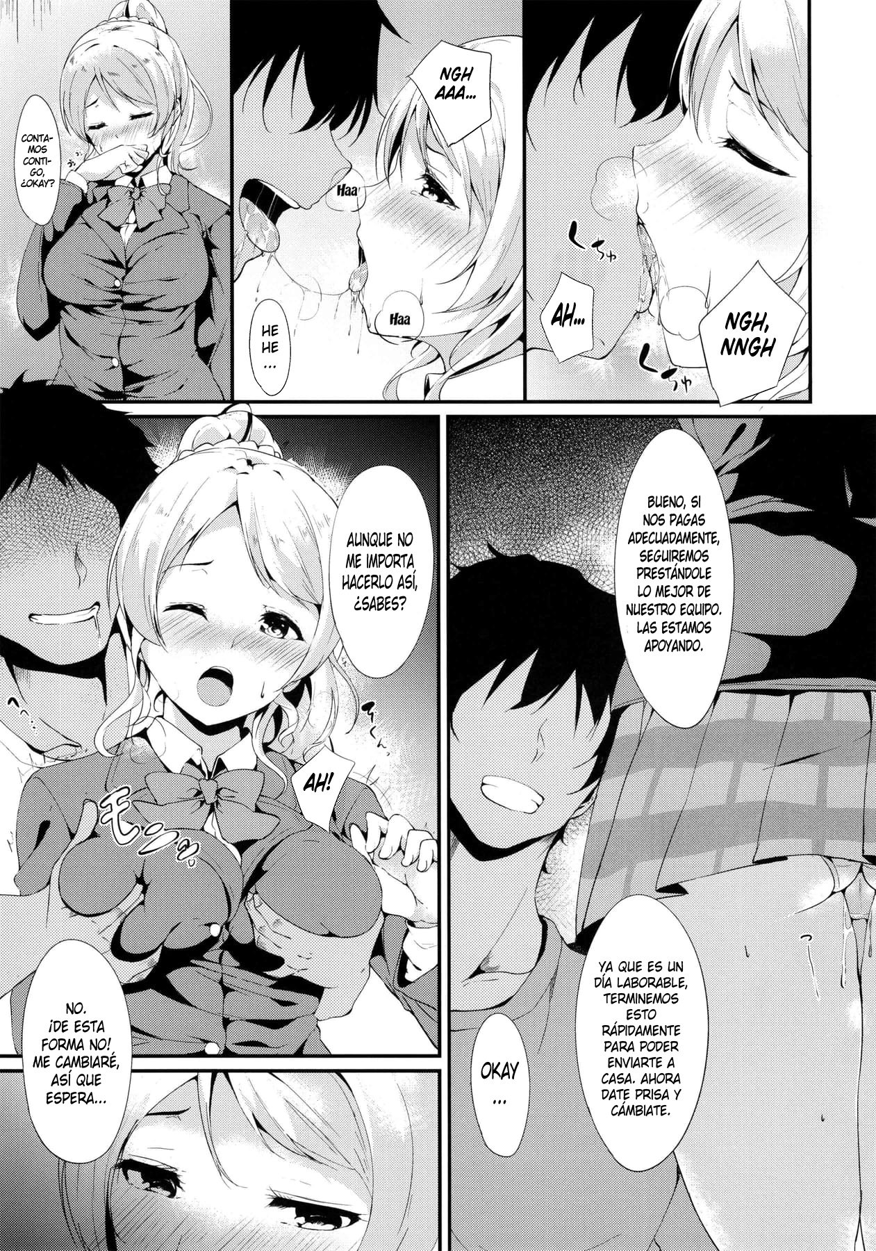 (Anata to Love Live! 4) [Ringoya (Alp)] Eli-chi no Pelmeni (Love Live!) [Spanish] imagen número 6
