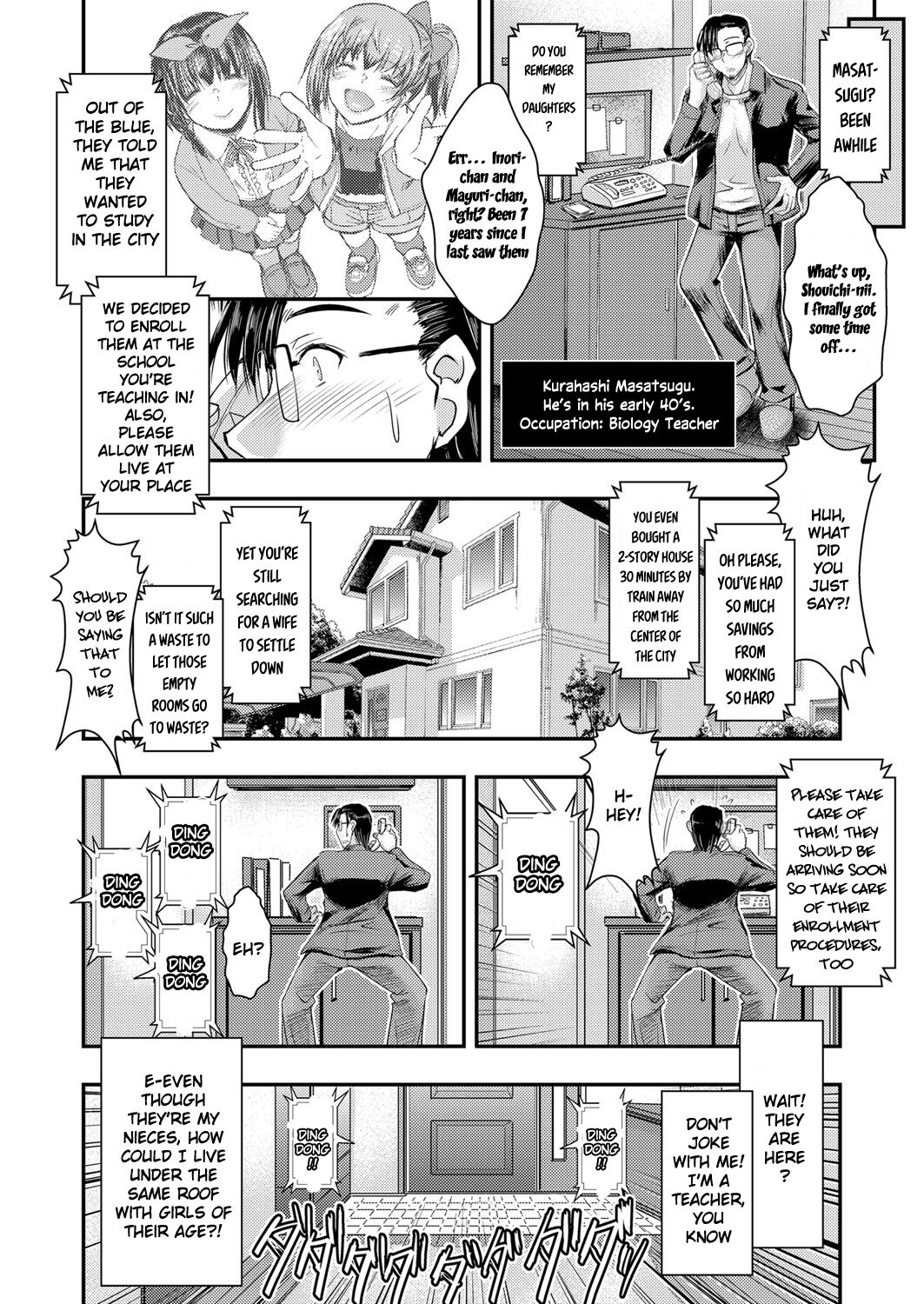 Uchi no MEIKKO TACHI GA Sukebe ni natta ken. Ch 1 By Takei Tsukasa (COMIC Magnum Vol. 120) imagen número 2