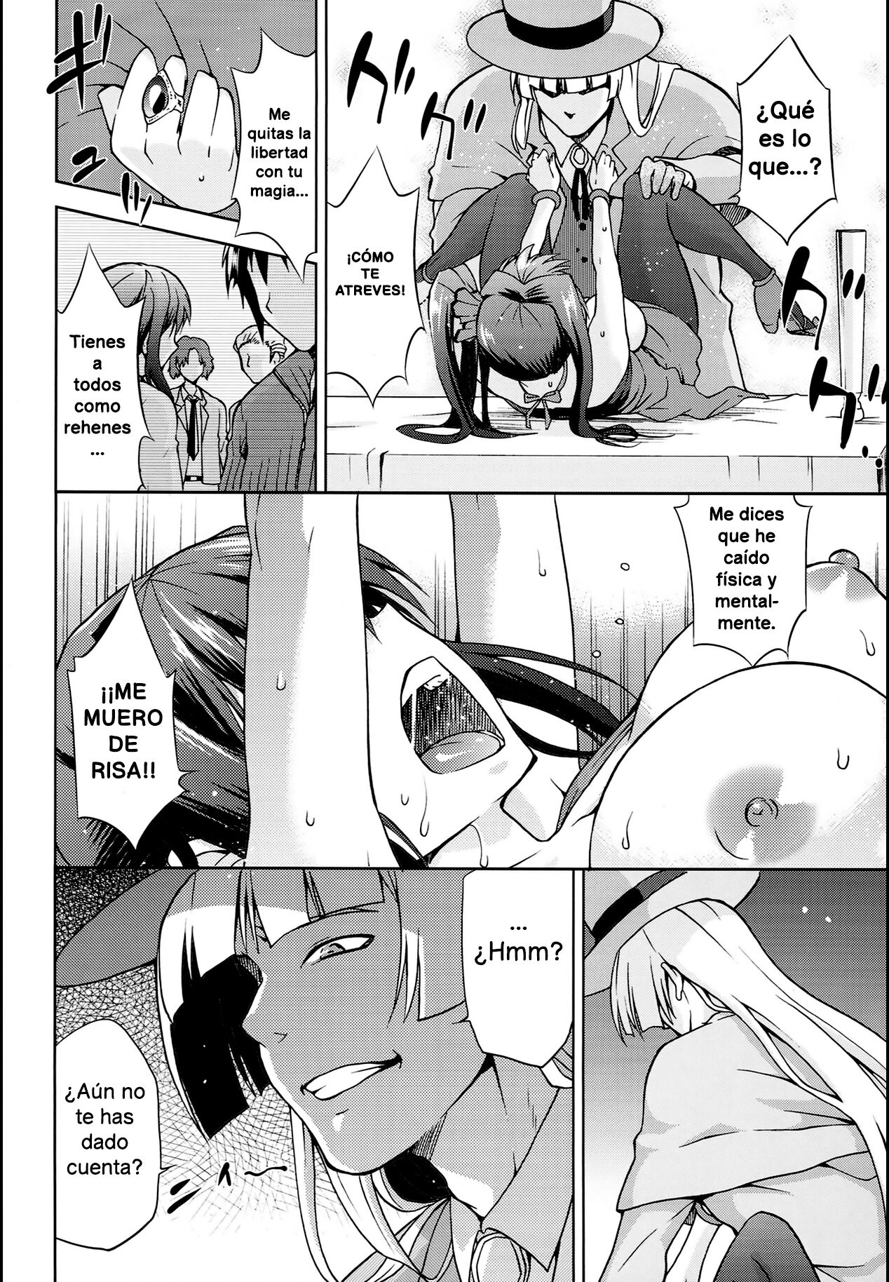 (COMIC1☆8) [Jyouren Kishidan (Kiasa)] Aoko BLUE 5 Zenpen | Aoko BLUE 5 Parte 1 (Mahou Tsukai no Yoru) [Spanish] image number 18