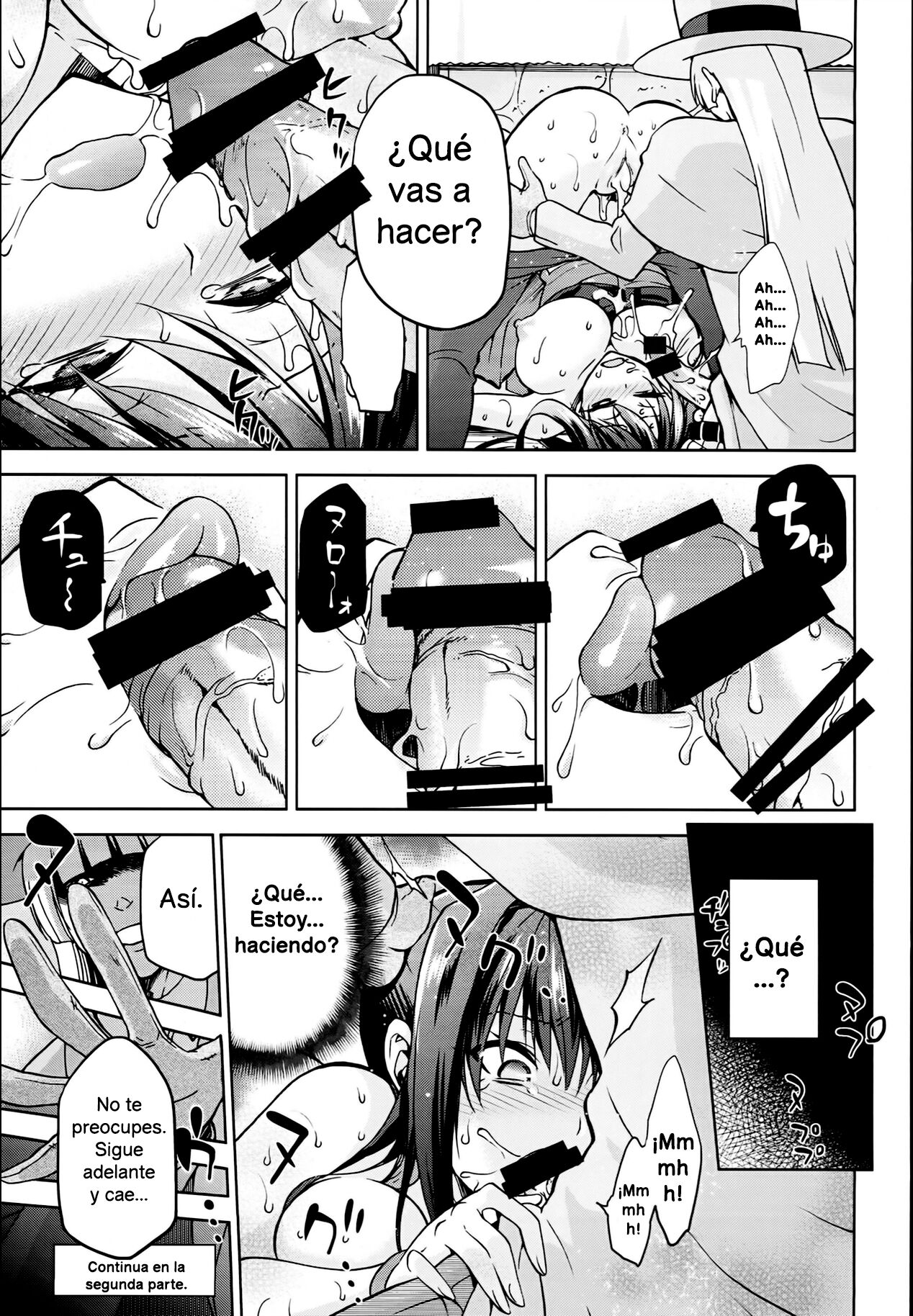 (COMIC1☆8) [Jyouren Kishidan (Kiasa)] Aoko BLUE 5 Zenpen | Aoko BLUE 5 Parte 1 (Mahou Tsukai no Yoru) [Spanish] image number 29