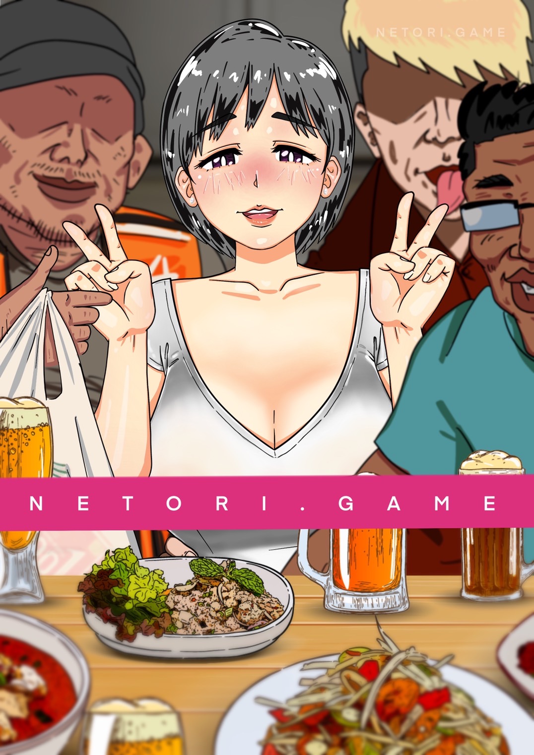 my girlfriend dinner with friend (แฟนผมชวนเพื่อนที่ทำงานมาบ้าน แต่ผมดันติดงานซะงั้น) Bildnummer 1