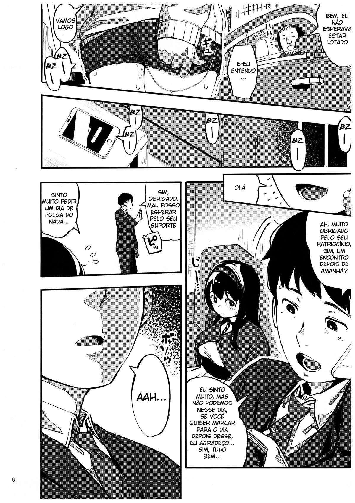 (C89) [Osaru no Noumiso (Rocket Monkey)] Girigiri Idol 3 [Portuguese-BR] [DiegoVPR] Bildnummer 5