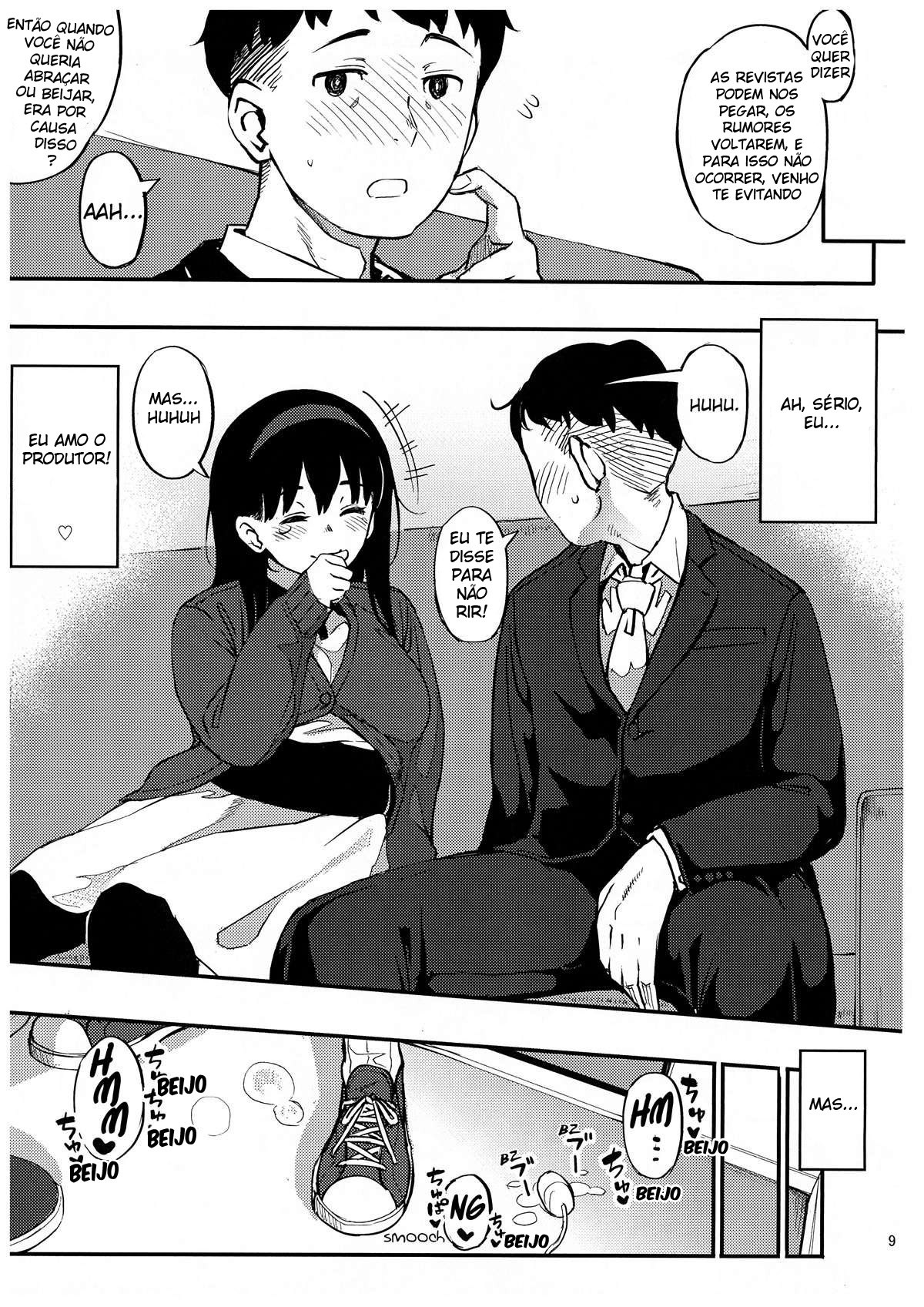 (C89) [Osaru no Noumiso (Rocket Monkey)] Girigiri Idol 3 [Portuguese-BR] [DiegoVPR] Bildnummer 8