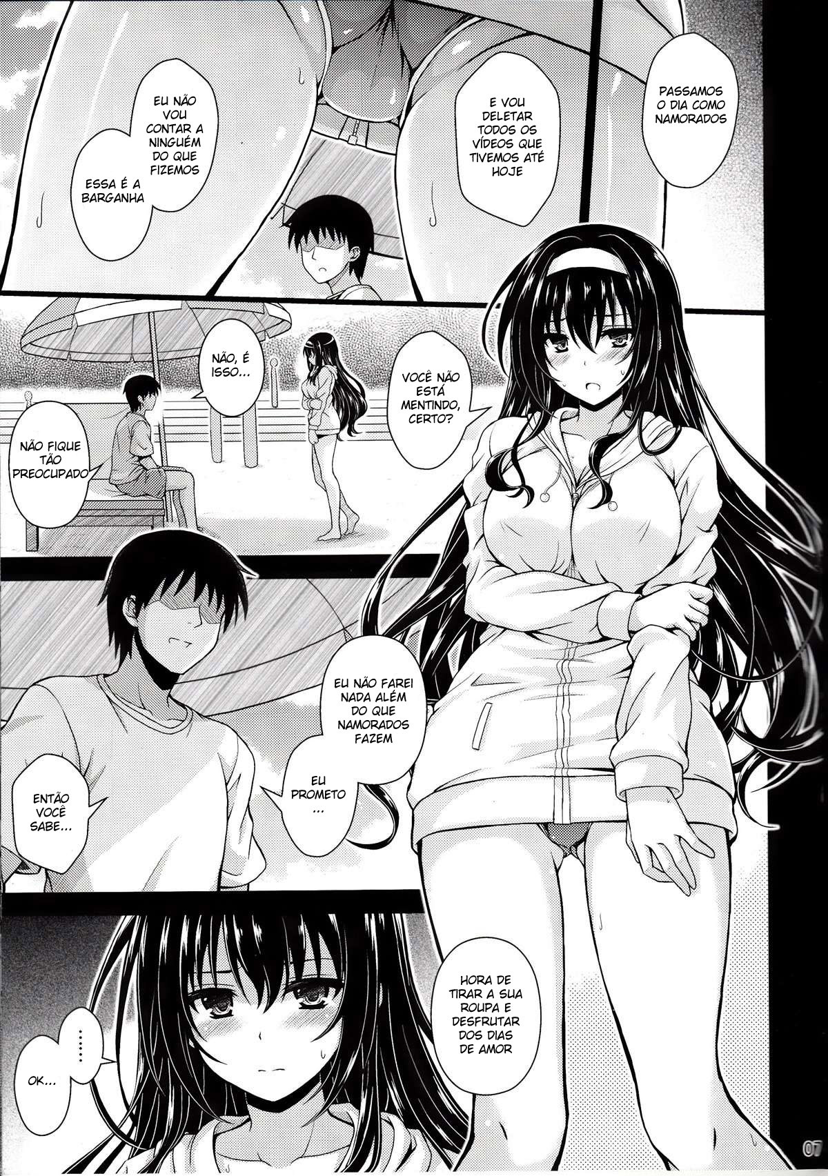 (COMIC1☆13) [Yumeya Honpo (Mukeikaku)] Yakusoku no Yukue (Saenai Heroine no Sodatekata) [Portuguese-BR] [DiegoVPR] 图片编号 6