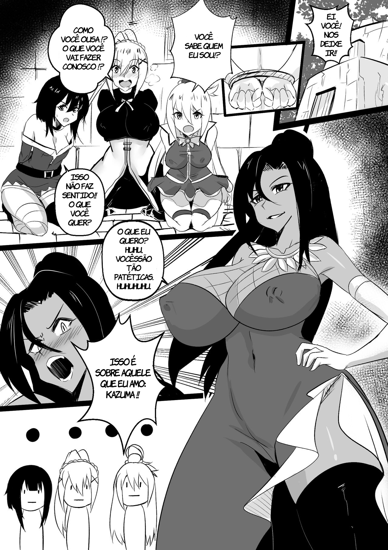 [Merkonig] B-Trayal 29 (Kono Subarashii Sekai ni Syukufuko o!)[Portuguese-BR] 画像番号 2