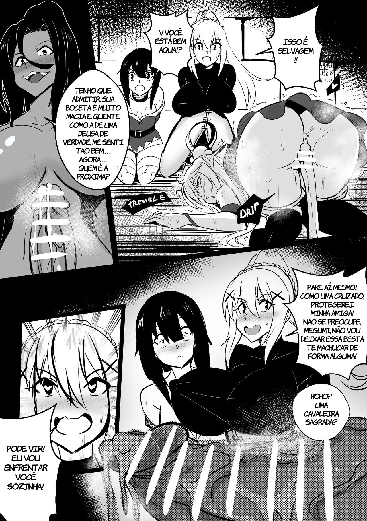 [Merkonig] B-Trayal 29 (Kono Subarashii Sekai ni Syukufuko o!)[Portuguese-BR] 画像番号 7