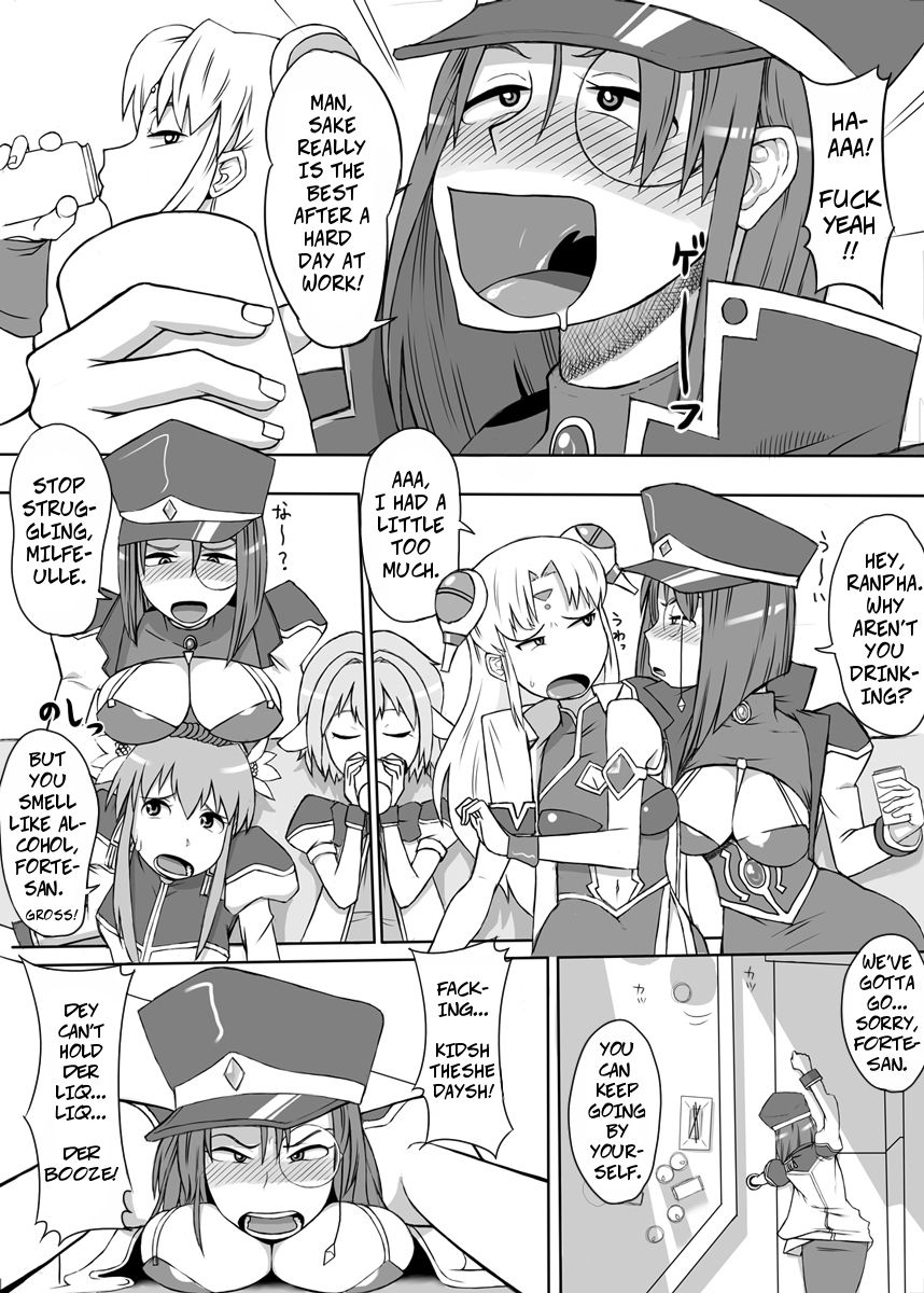 [Mousou Deguchi (Unou)] Oishikute Dame ni Naru | Forte's a Useless Drunk (Galaxy Angel) [English] [CopyOf] 이미지 번호 3