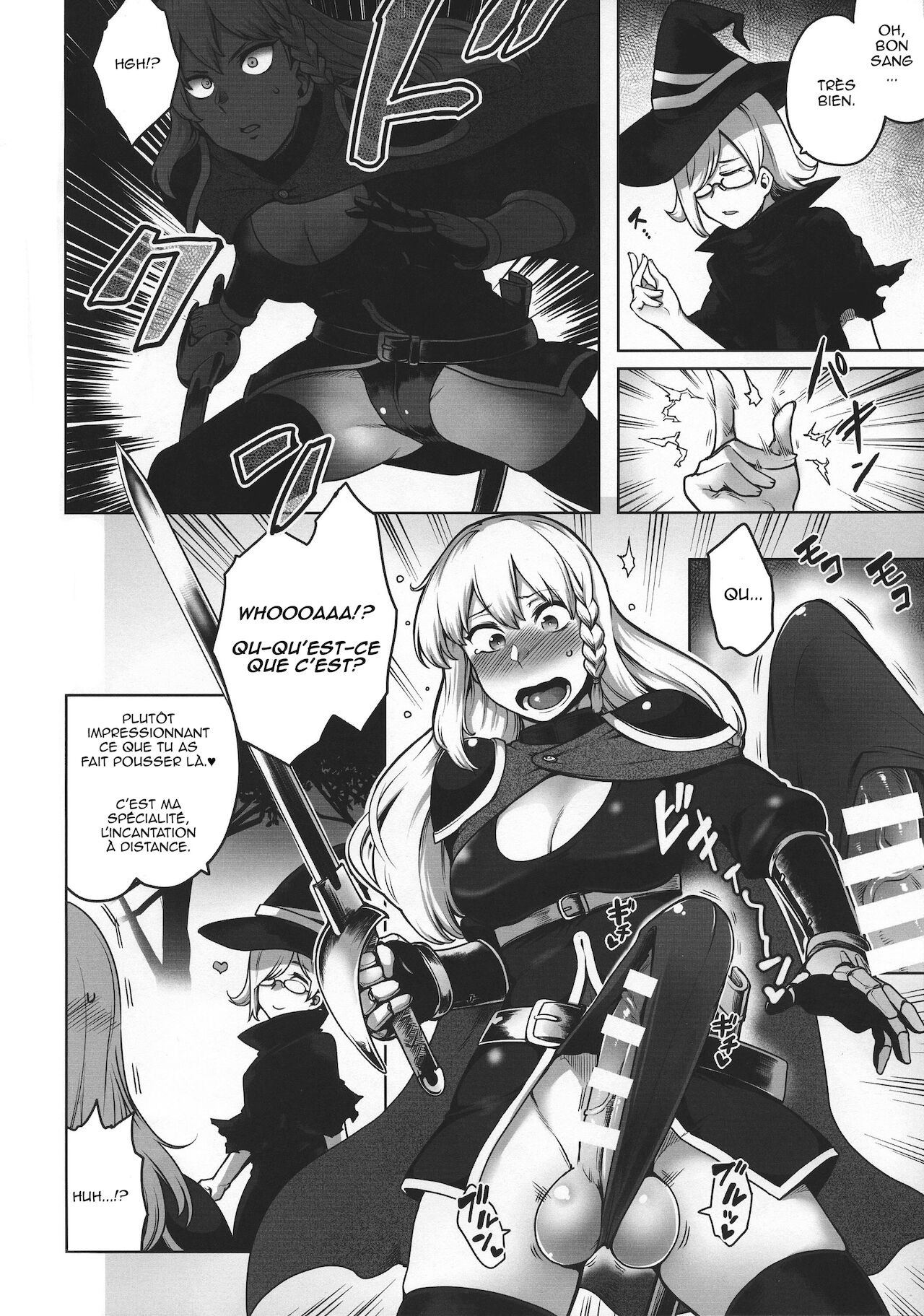 (Futaket 15.5) [Torano Ori (Toritora)] Onna Kishi to Futanari no Noroi [French] numero di immagine  4