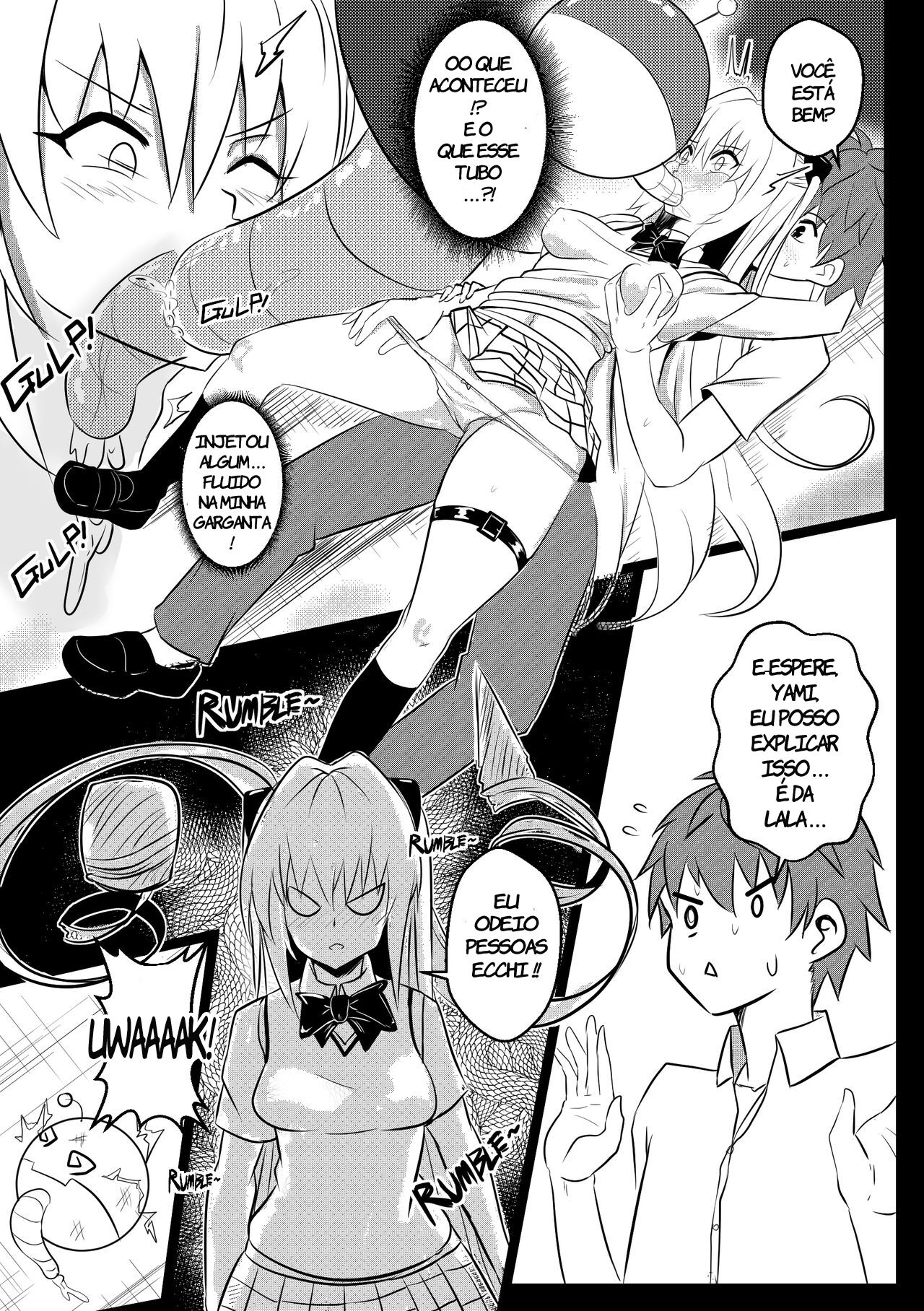 [Merkonig] B-Trayal 26 (To Love-Ru) [Portuguese-BR] [tituilu] image number 4