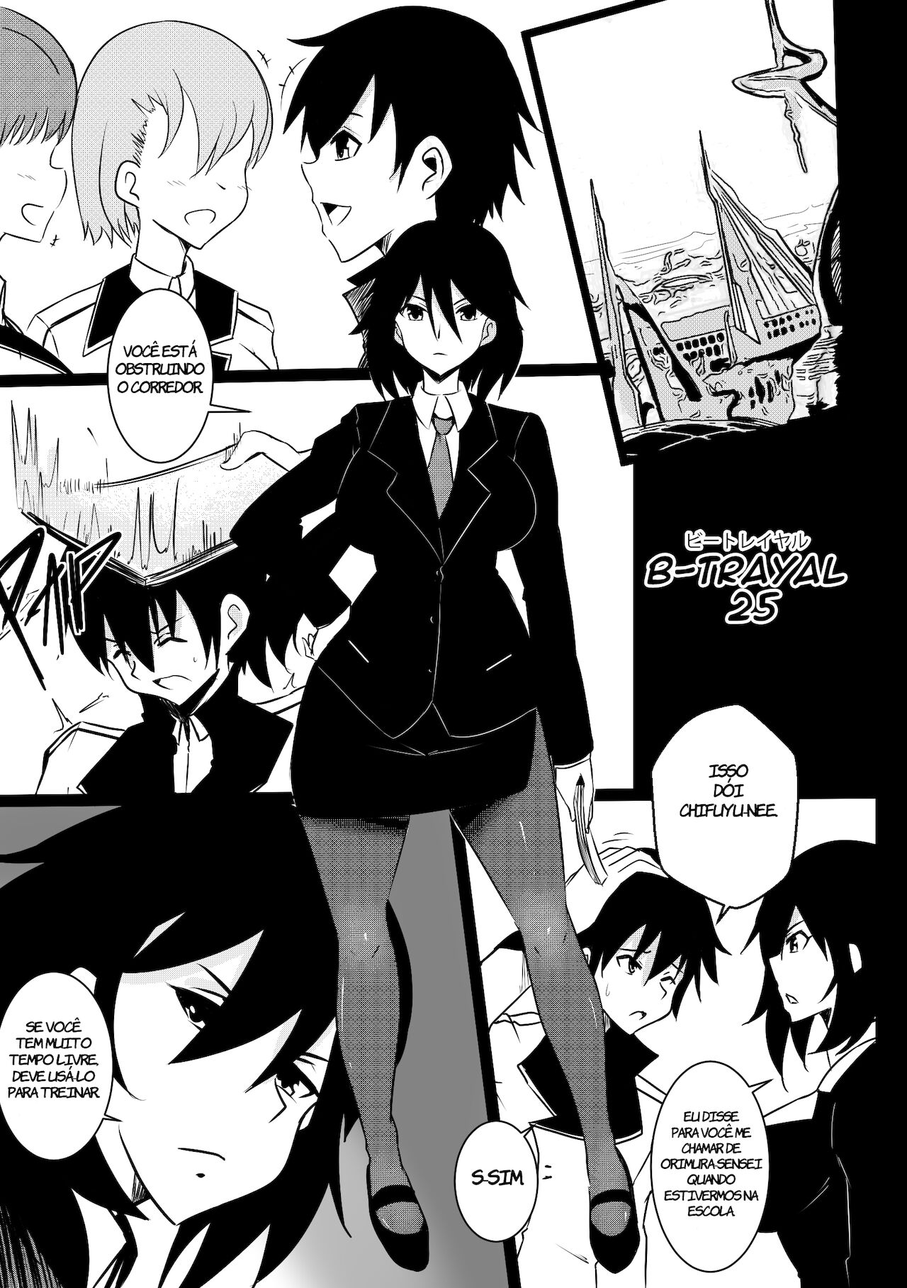 [Merkonig] B-Trayal 25 (IS <Infinite Stratos>) [Portuguese-BR] [tituilu] image number 3