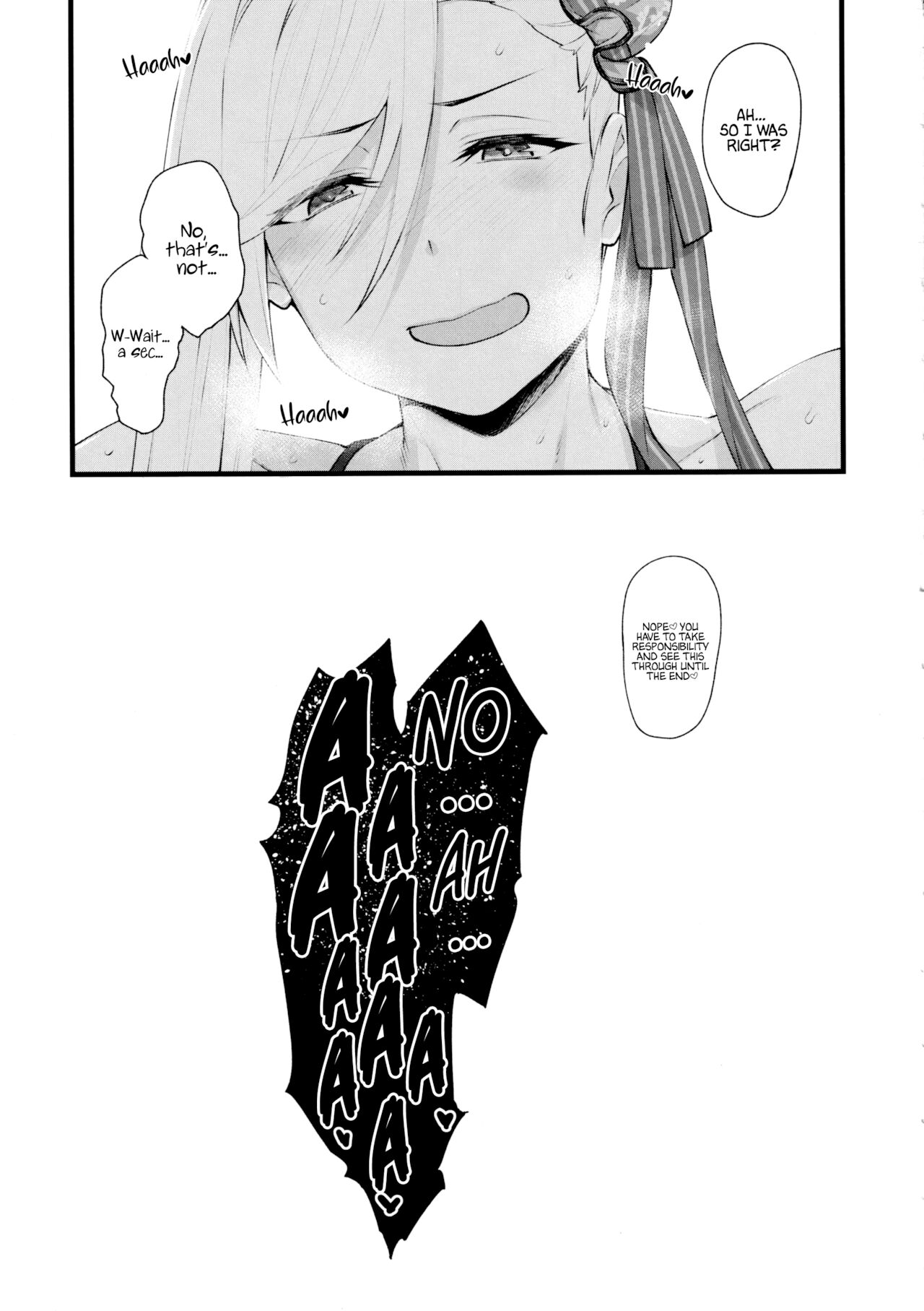 (C97) [Karuwani (Rama)] Musashi-chan ga Ecchi Sugiru kara Asedaku Mizugi Sex o Shiyou (Fate/Grand Order) [English] [Navajodo] 图片编号 24