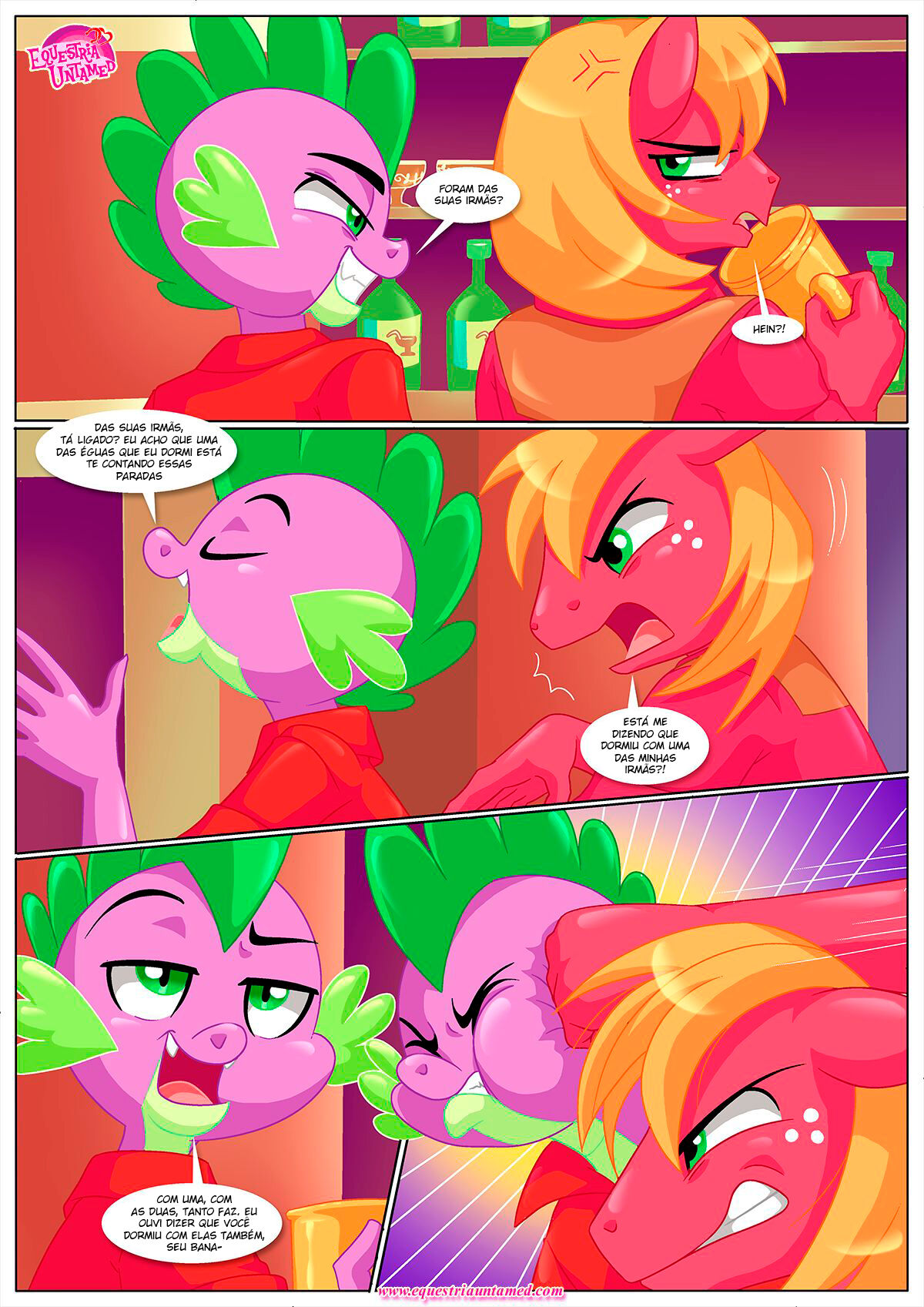Palcomix] How Equestria Settles Disputes(Portuguese)ptbr numero di immagine  3