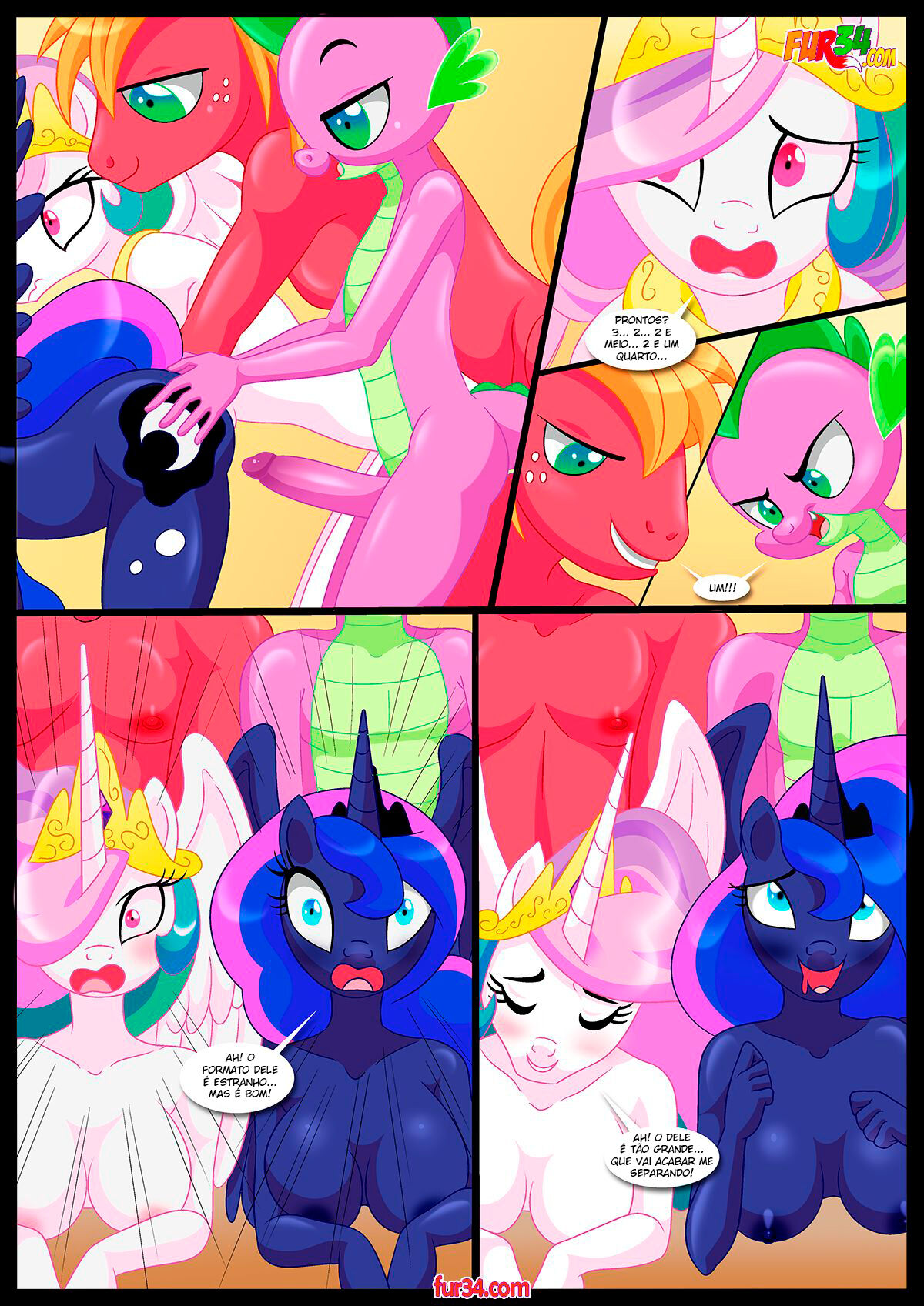 Palcomix] How Equestria Settles Disputes(Portuguese)ptbr numero di immagine  15