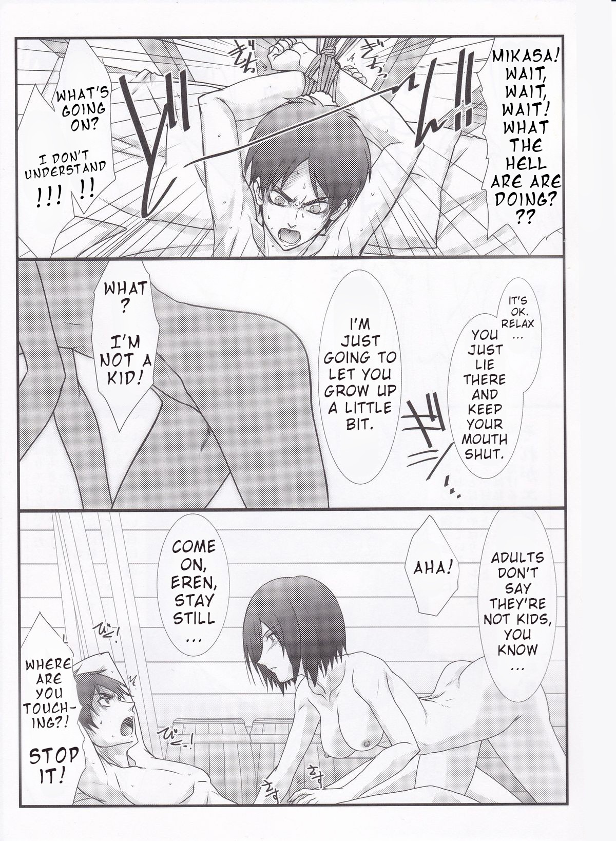 (C84) [STUDIO TRIUMPH (Mutou Keiji)] Astral Bout Ver.25 (Shingeki no Kyojin) [English] [Okono99] numero di immagine  5