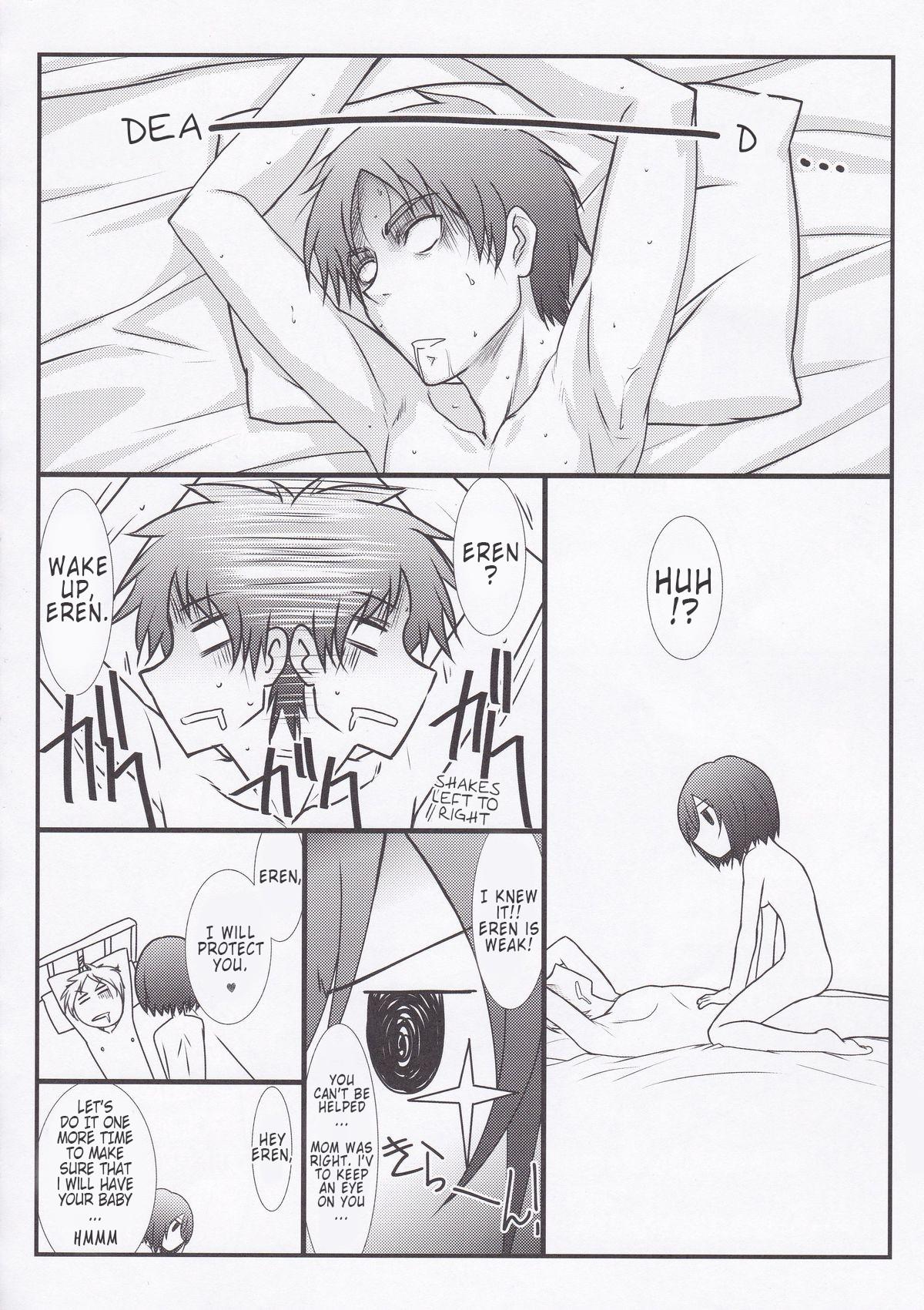 (C84) [STUDIO TRIUMPH (Mutou Keiji)] Astral Bout Ver.25 (Shingeki no Kyojin) [English] [Okono99] numero di immagine  22