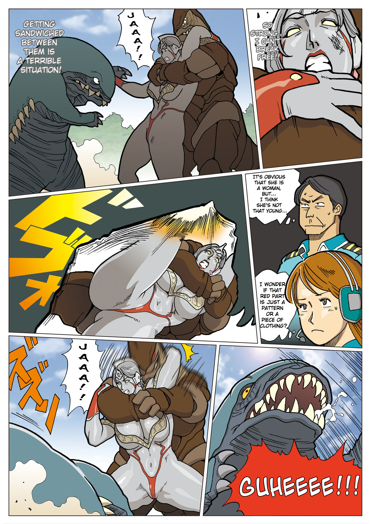 [Urban Doujin Magazine/NAPPI] Mousou Tokusatsu Series Ultra Madam [ENGLISH] 이미지 번호 22