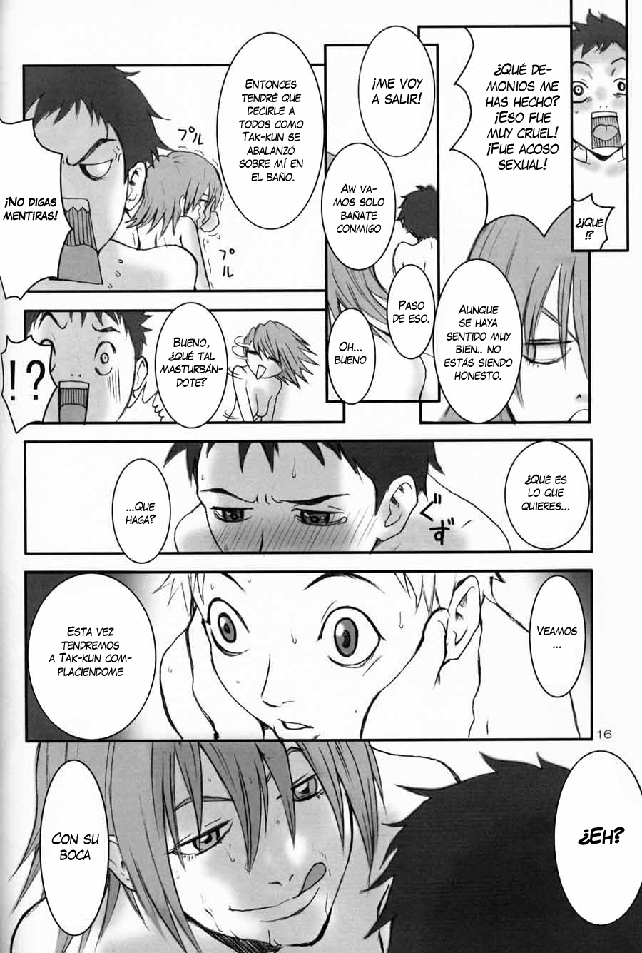[Manga Super (Nekoi Mie)] Oh! Big Sexy (FLCL) [Spanish] [Pildora Roja Traducciones] image number 15