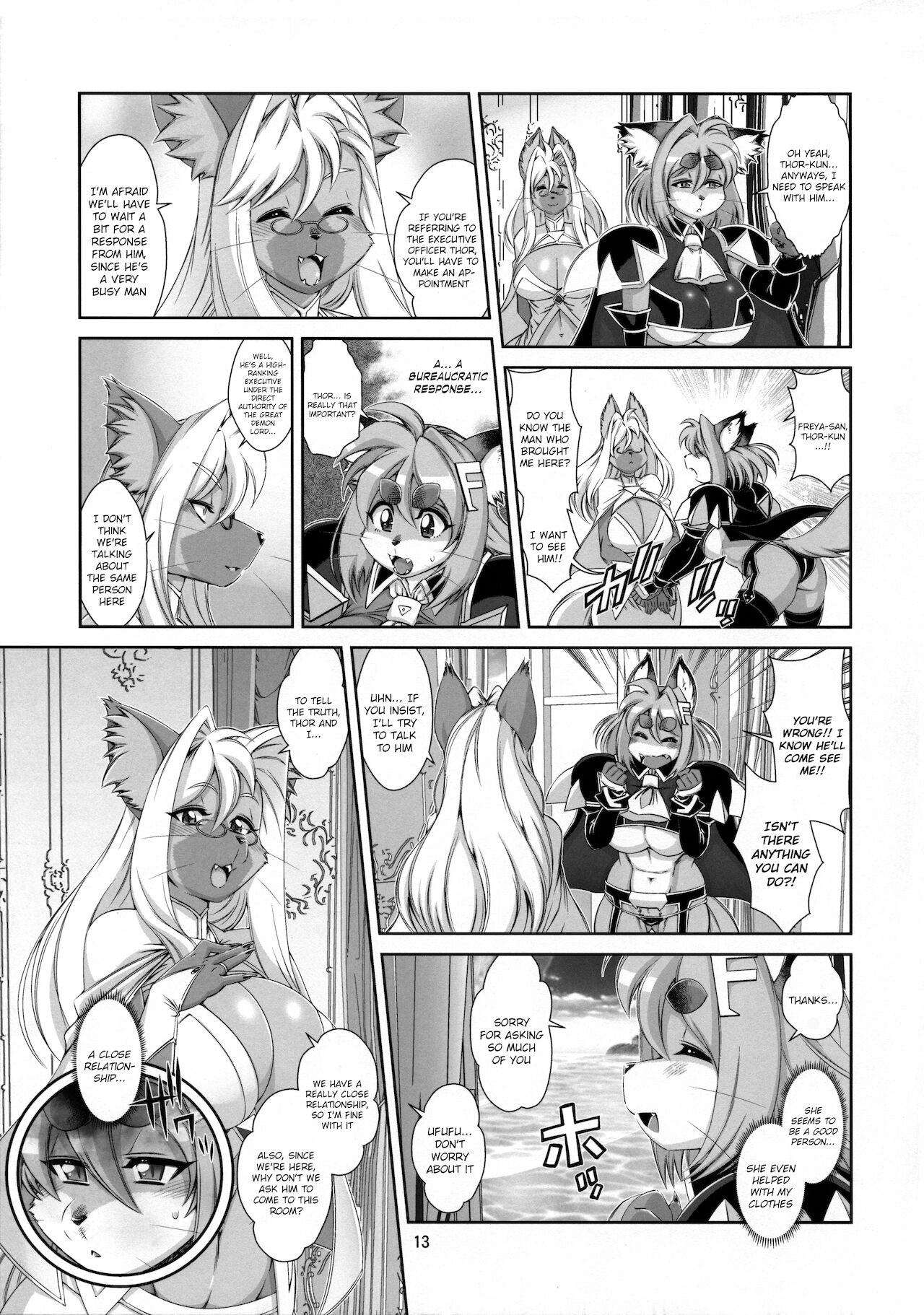 (Kemoket 10) [Sweet Taste (Amakuchi)] Mahou no Juujin Foxy Rena 16 (English) (Decensored) [Klub Kemoner] image number 14