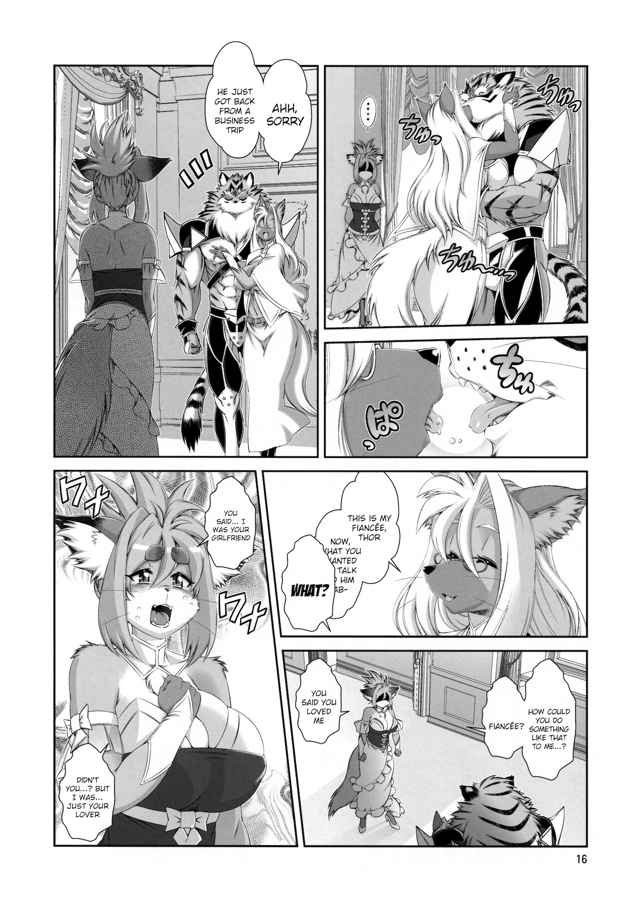 (Kemoket 10) [Sweet Taste (Amakuchi)] Mahou no Juujin Foxy Rena 16 (English) (Decensored) [Klub Kemoner] image number 17