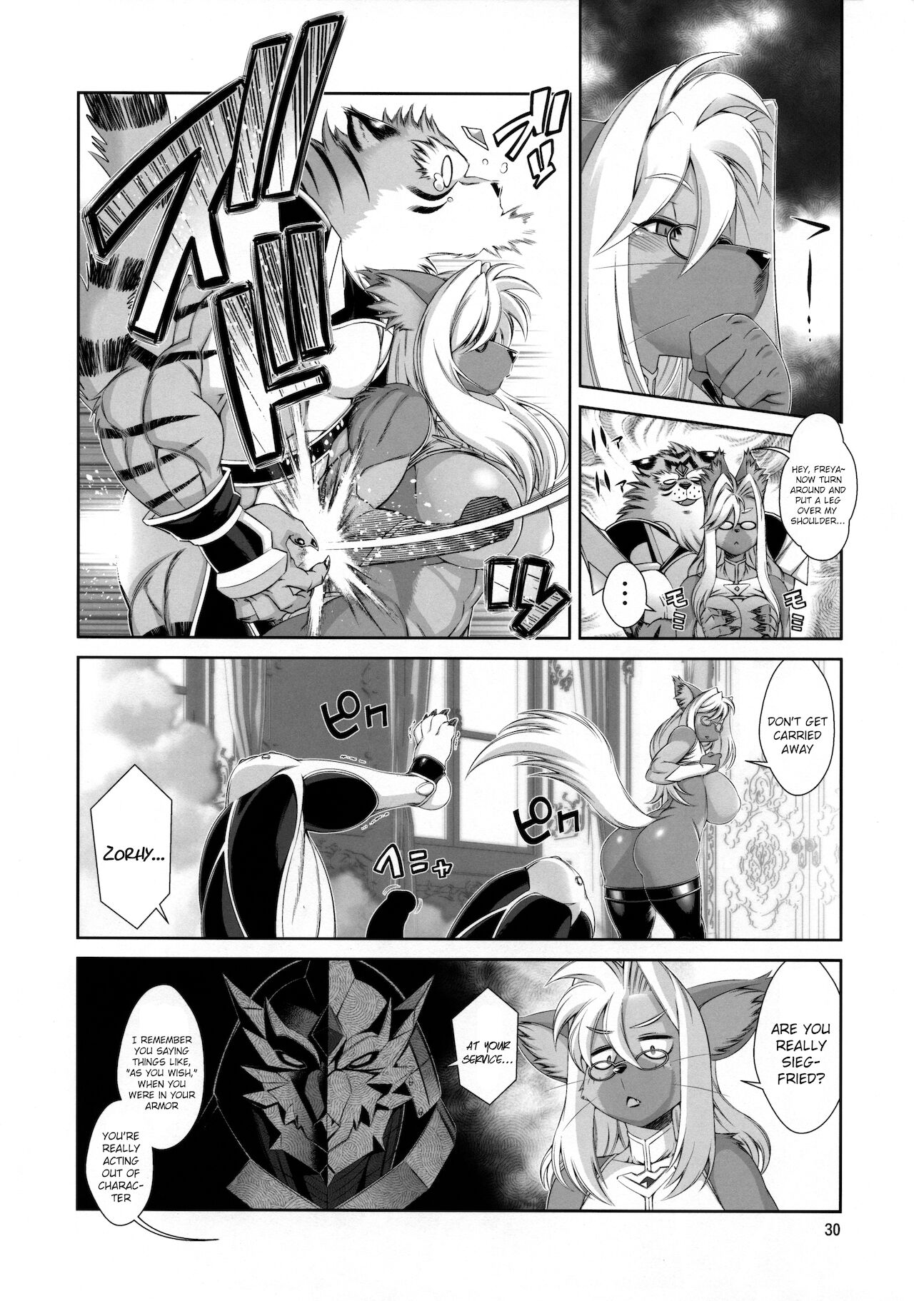 (Kemoket 10) [Sweet Taste (Amakuchi)] Mahou no Juujin Foxy Rena 16 (English) (Decensored) [Klub Kemoner] image number 31