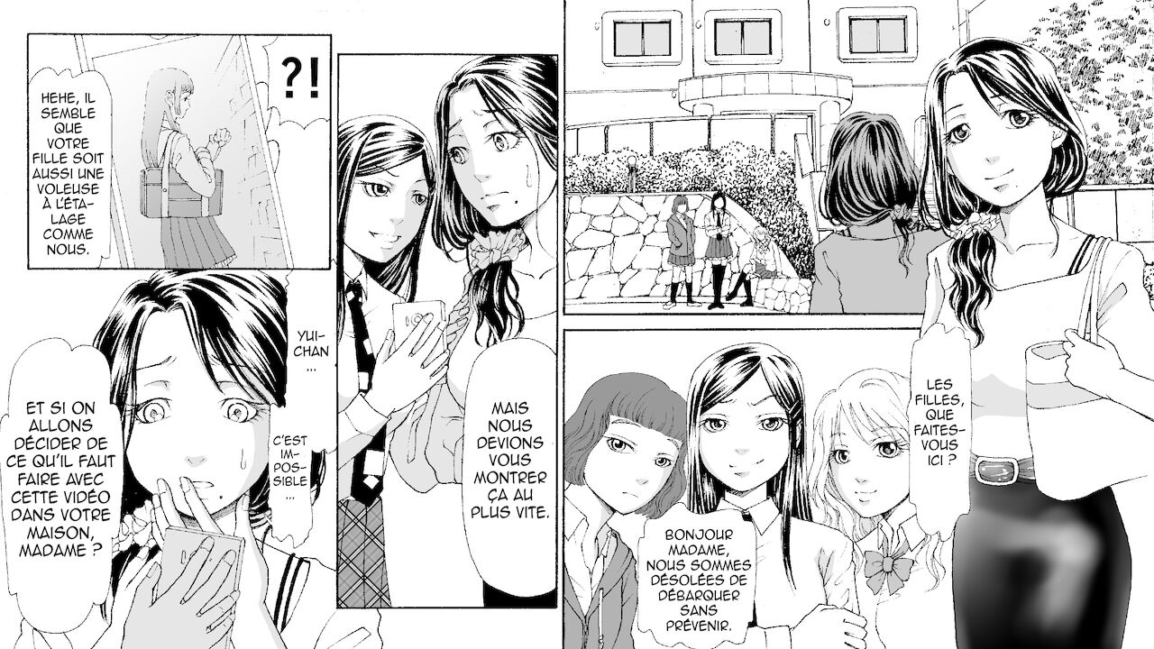 Oyako Muzan ~Manbiki Fukushuu Jigoku~ Mother And Daughter Shoplifting Hell Revenge [French][Akroda] image number 4