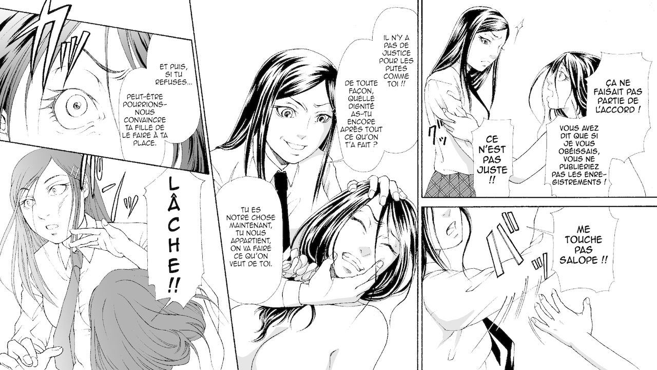 Oyako Muzan ~Manbiki Fukushuu Jigoku~ Mother And Daughter Shoplifting Hell Revenge [French][Akroda] image number 16