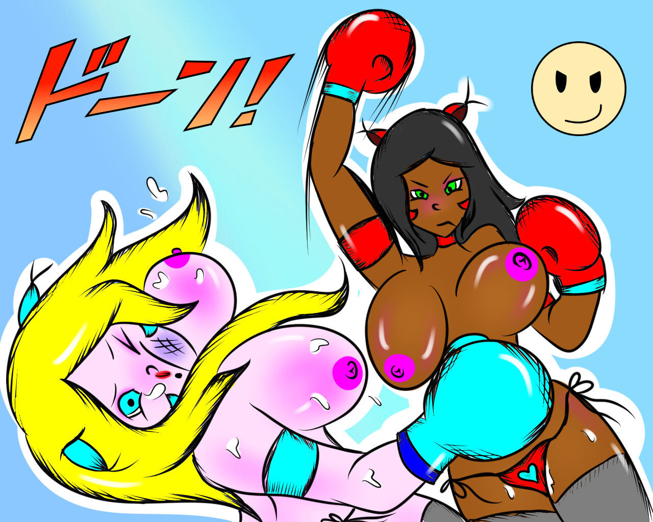 セクシーな子猫のトップレスボクシング - PandoraCatfight Free image number 16