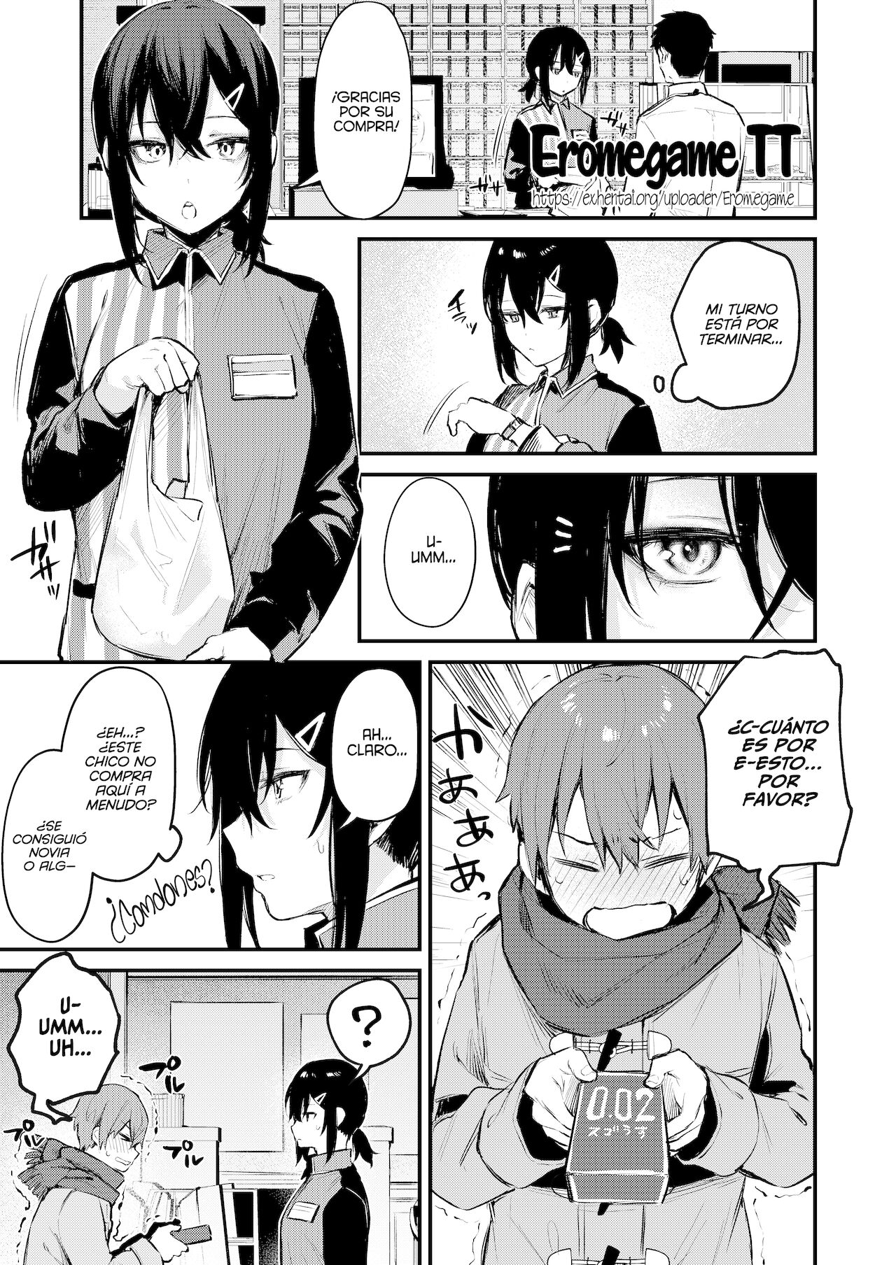 [Danimaru] Batsu Game de Oneesan to | Una Apuesta con una Onee-san (¿No Dejarías que una Dulce Onee-san te lo Exprima con Ternura?) [Spanish] [EromegameTT y Radaoka] [Digital] image number 4