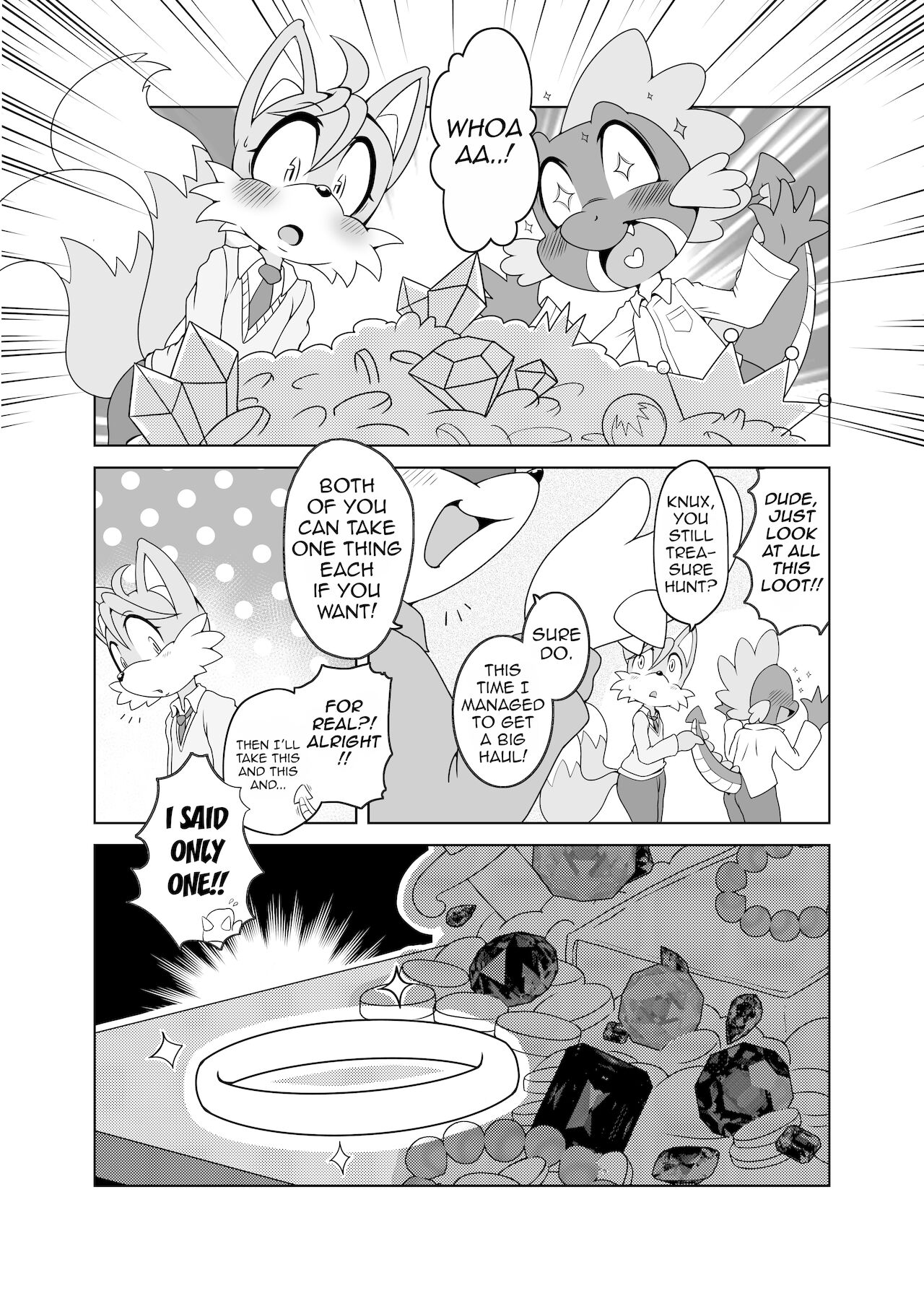 [Michiyoshi] Canned Furry Gaiden (Sonic The Hedgehog) [Revised English] image number 2
