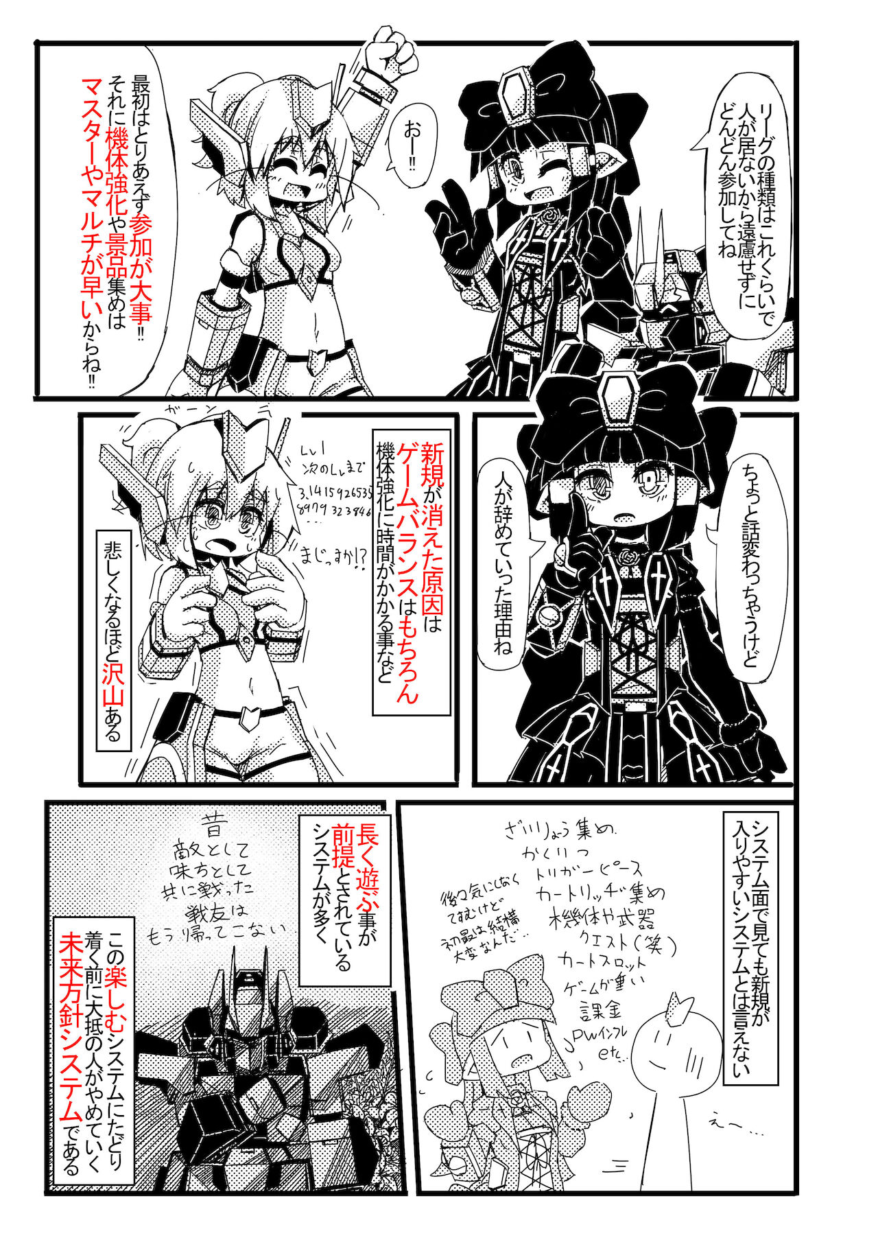 [桜出一柘榴] コズミックブレイク2の愚痴漫画 image number 13