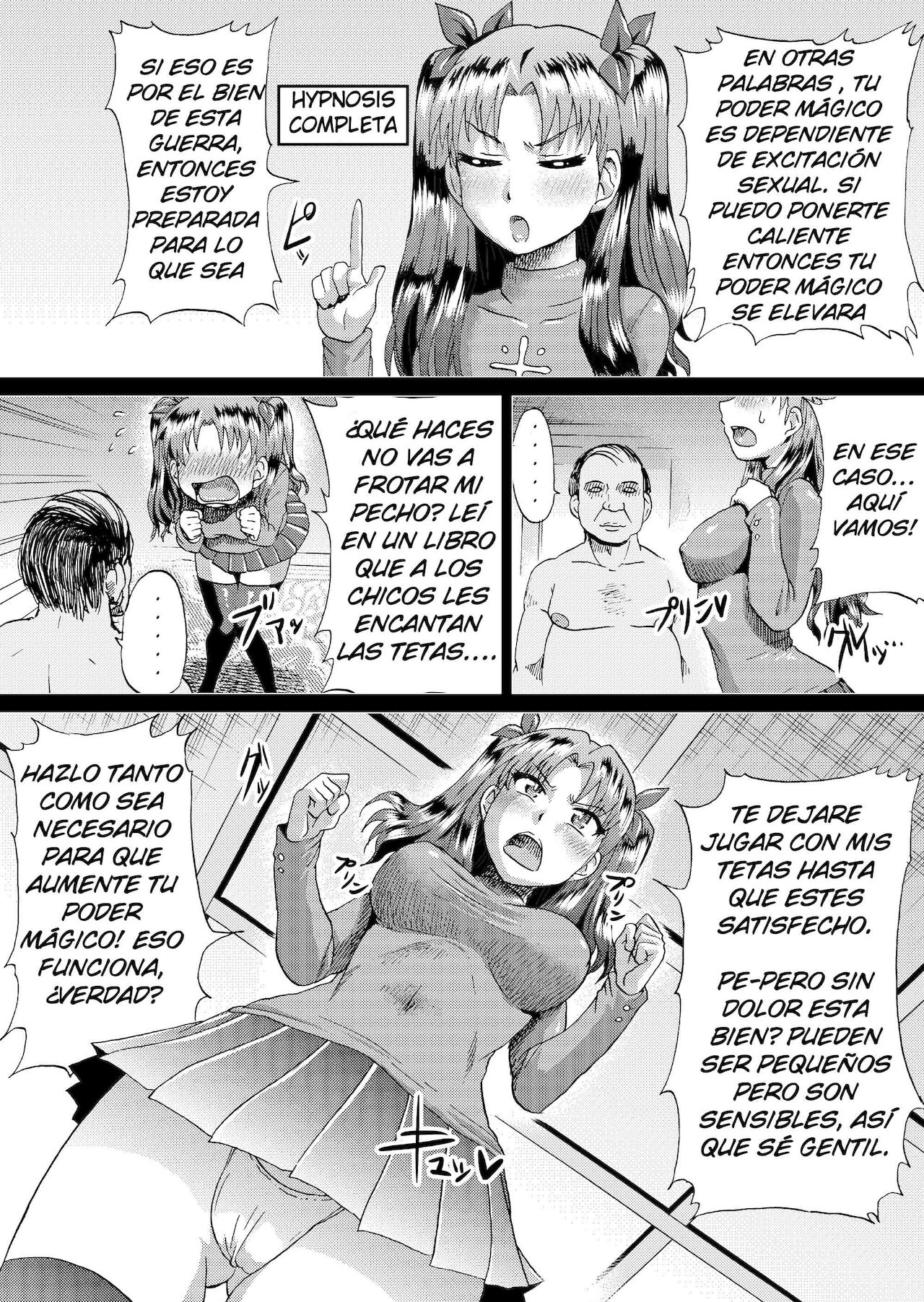 [Ahemaru (Henrik)] Rin no Inran Funtouki (Zenpen) (Fate/stay night) [Spanish] [Allen Translations] image number 4