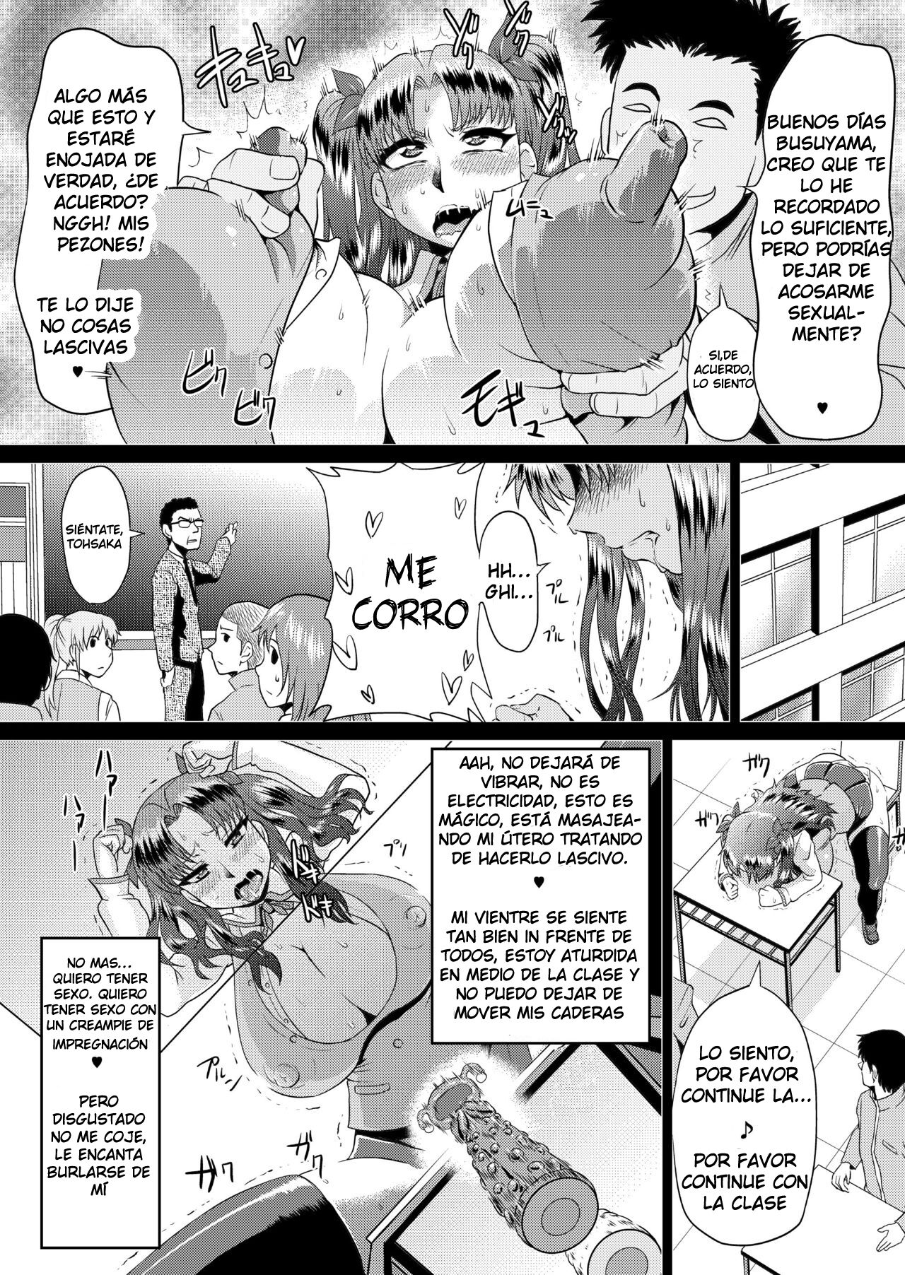 [Ahemaru (Henrik)] Rin no Inran Funtouki (Kouhen) (Fate/stay night) [Spanish] [Allen Translations] image number 8